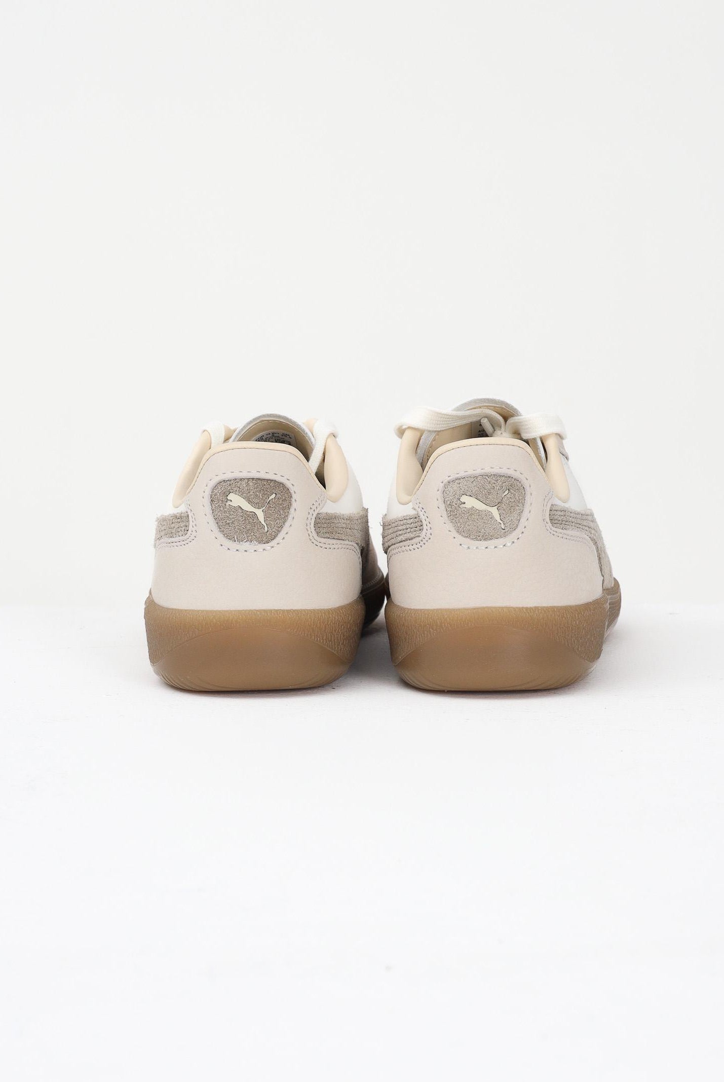 PUMA Sneakers Palermo Elevated panna e beige per uomo e donna 403754 01 PUMA