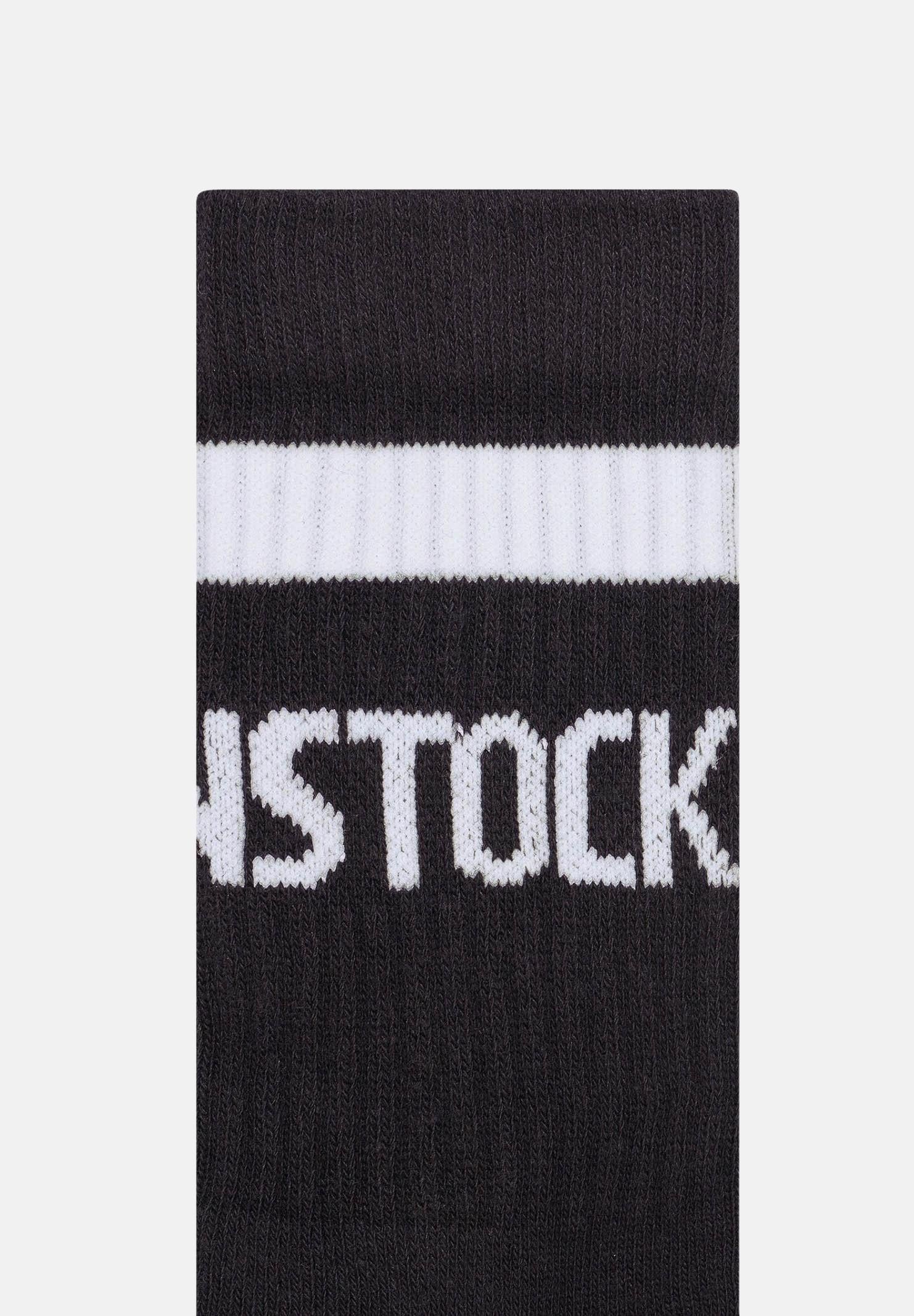 BIRKENSTOCK Calzini Tennis neri per uomo e donna 1030265 . BIRKENSTOCK