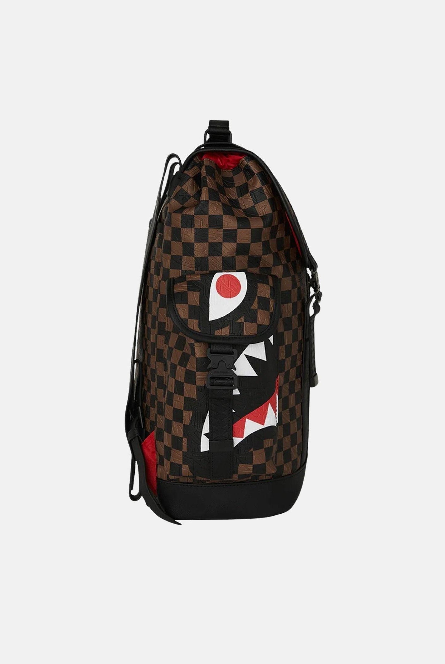 SPRAYGROUND Zaino CHECK 2 EMBOSS MONTE CARLO BACKPACK marrone per uomo e donna 910B8234NSZ . SPRAYGROUND
