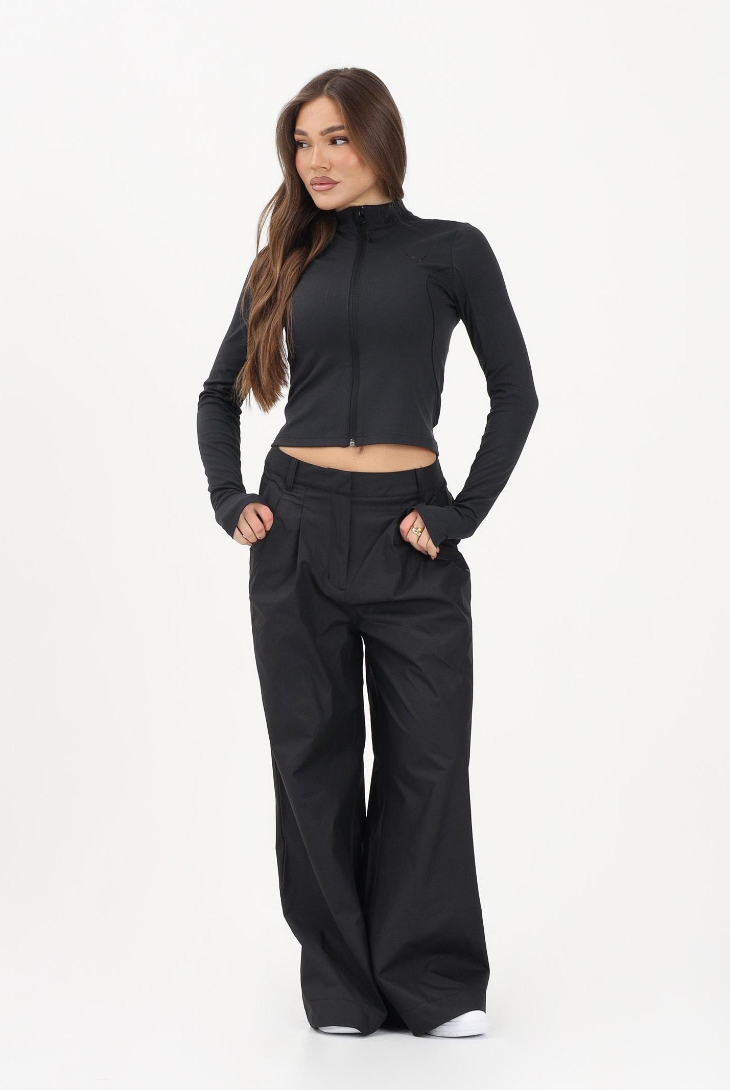 PUMA Pantalone sportivo PUMATECH SENSE windCELL nero da donna 634570 01 PUMA
