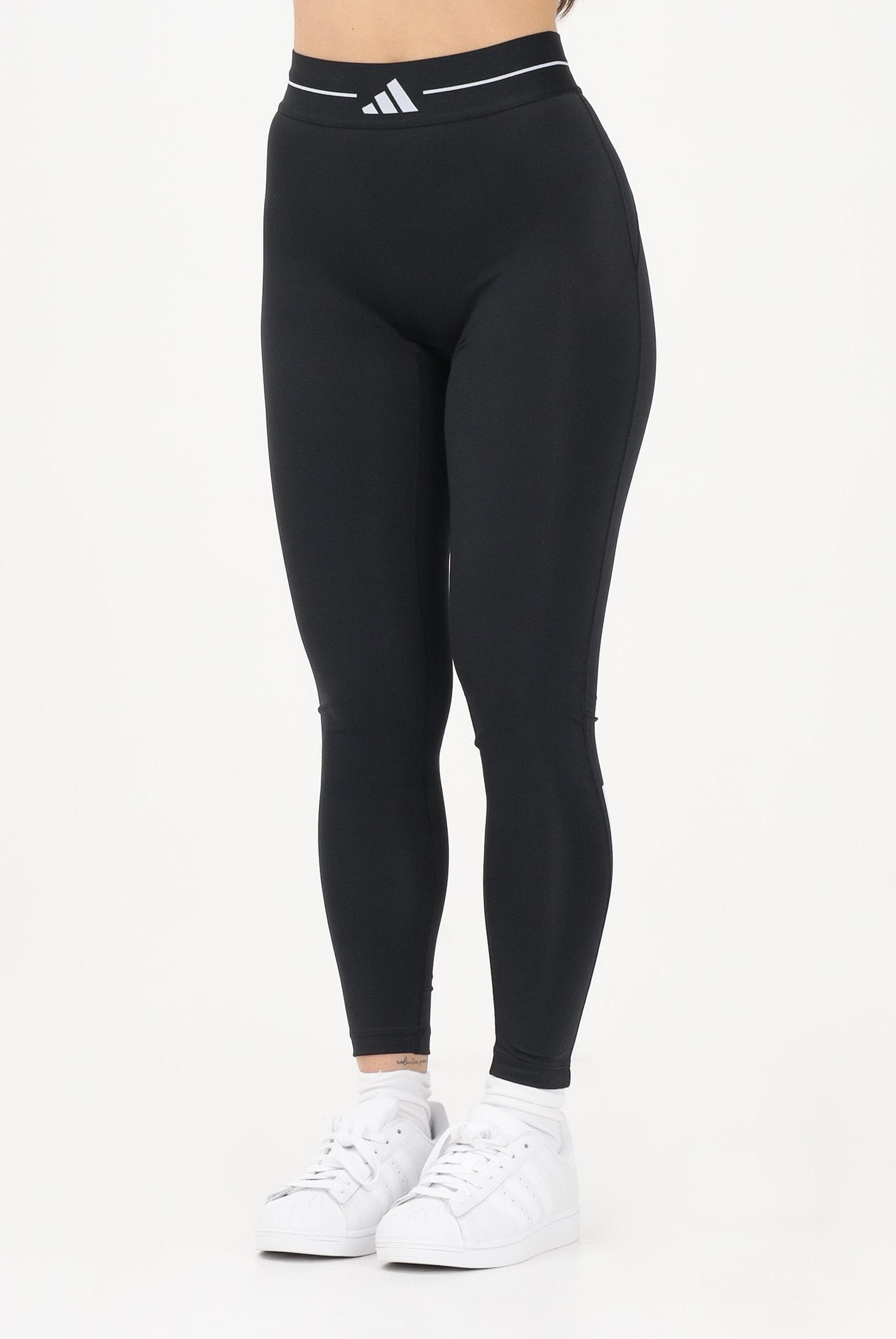 ADIDAS PERFORMANCE Leggings Hyperglam 3-Stripes nero da donna JX1876 . ADIDAS PERFORMANCE