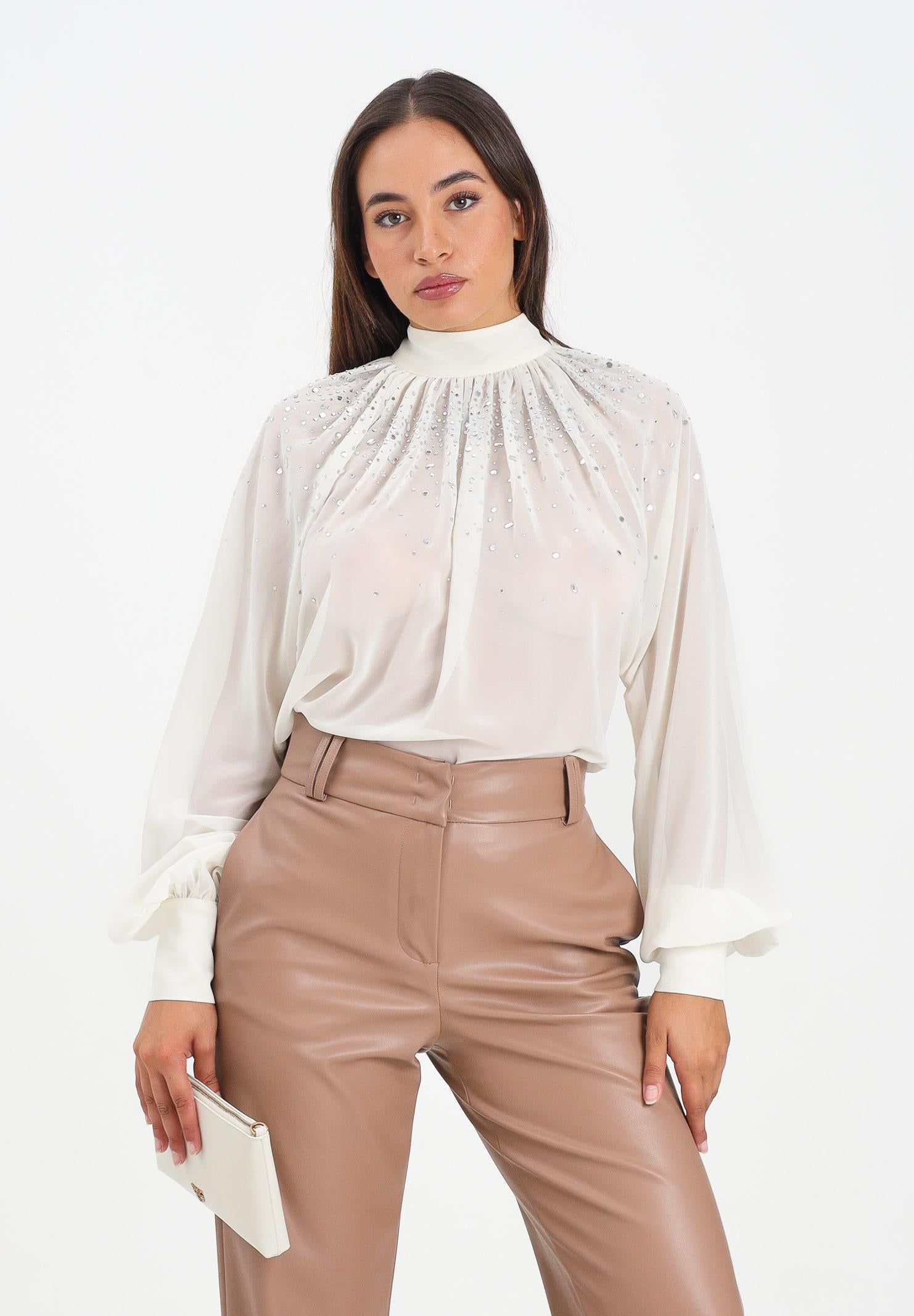 ALMA SANCHEZ Blusa Botes panna da donna AS2526030G 050 ALMA SANCHEZ
