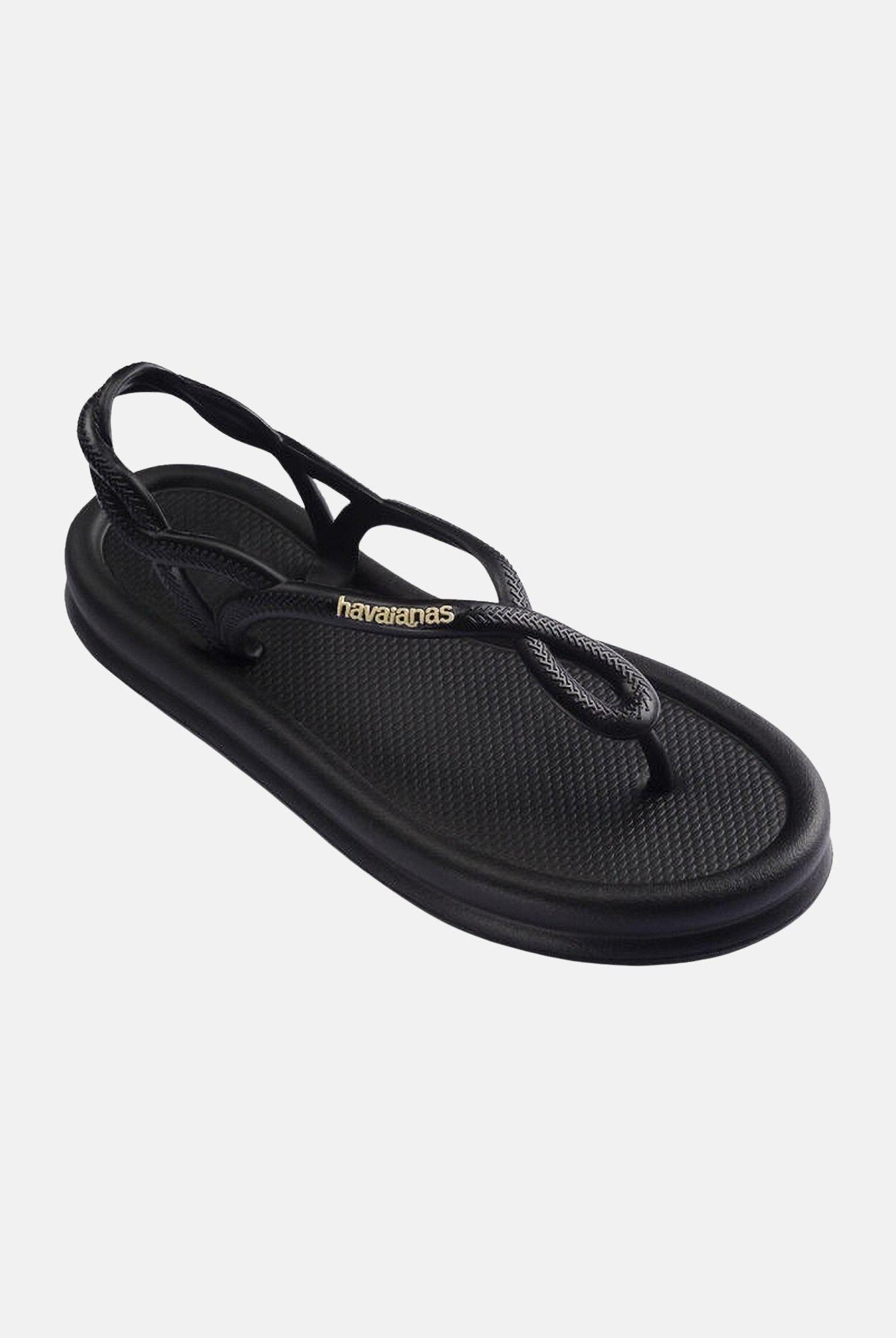 HAVAIANAS Sandali Luna Puffed Up neri da donna 4150264 0090 HAVAIANAS