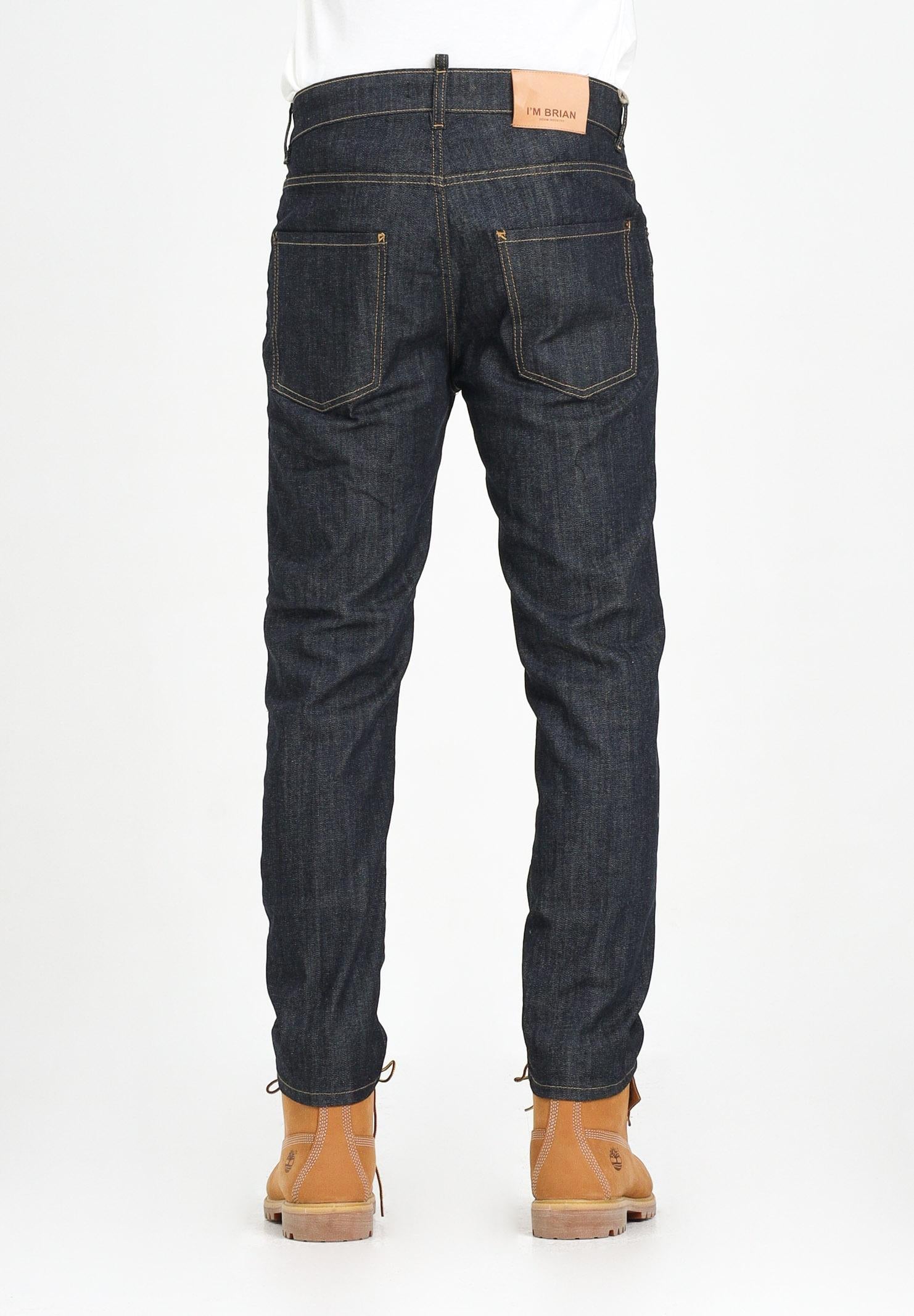 I'M BRIAN Jeans in denim blu da uomo MIRKO L2525 I'M BRIAN