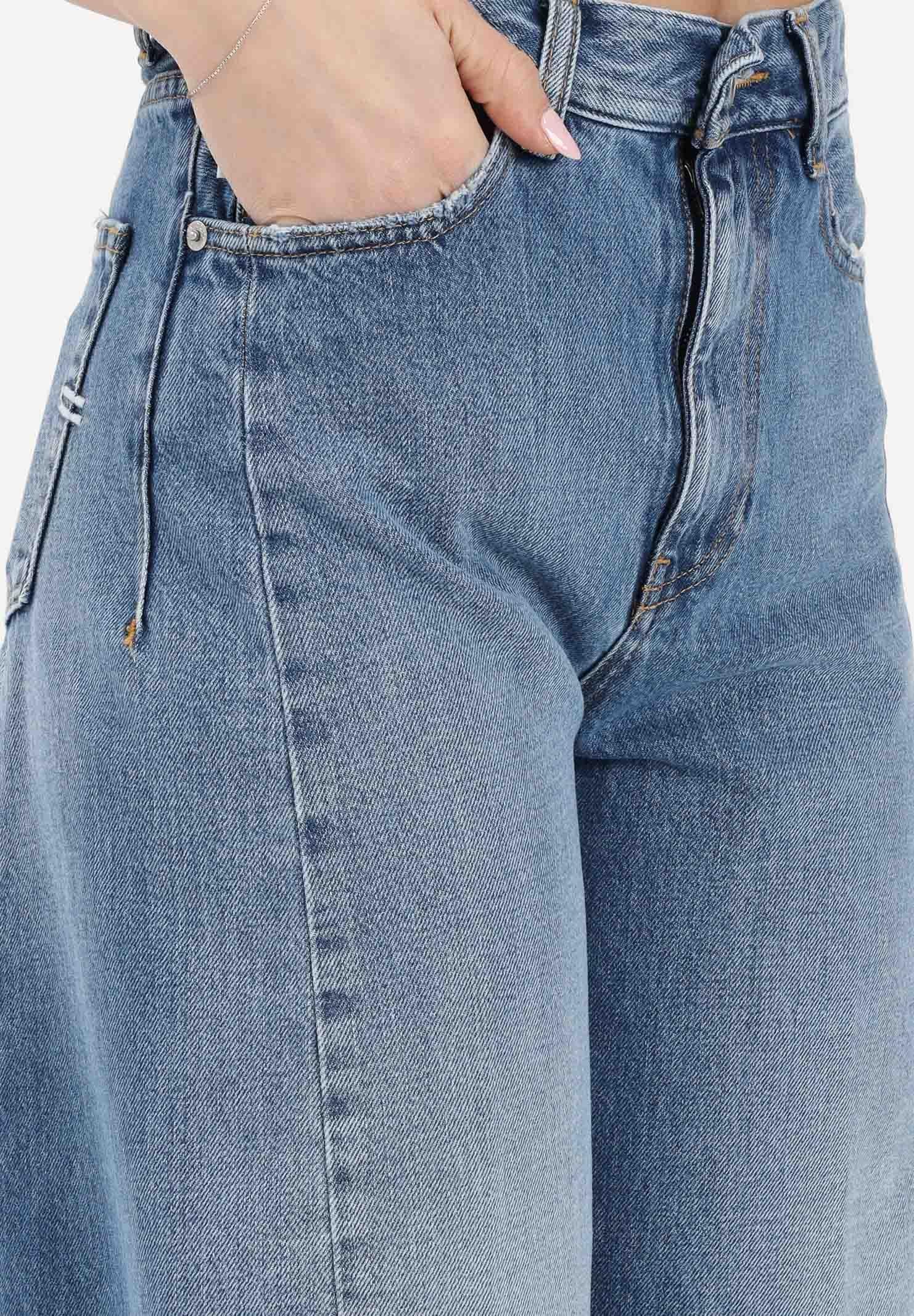 VICOLO Jeans Chiara in denim medio da donna DAB5158 DEBL VICOLO