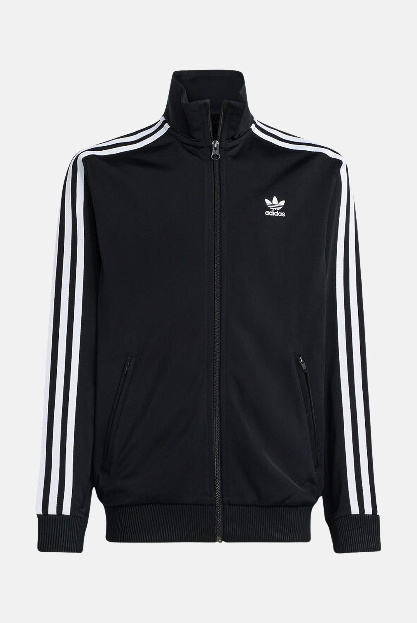 ADIDAS ORIGINALS Felpa con zip Adicolor Firebird nera per bambino e bambina IY9800 ADIDAS ORIGINALS