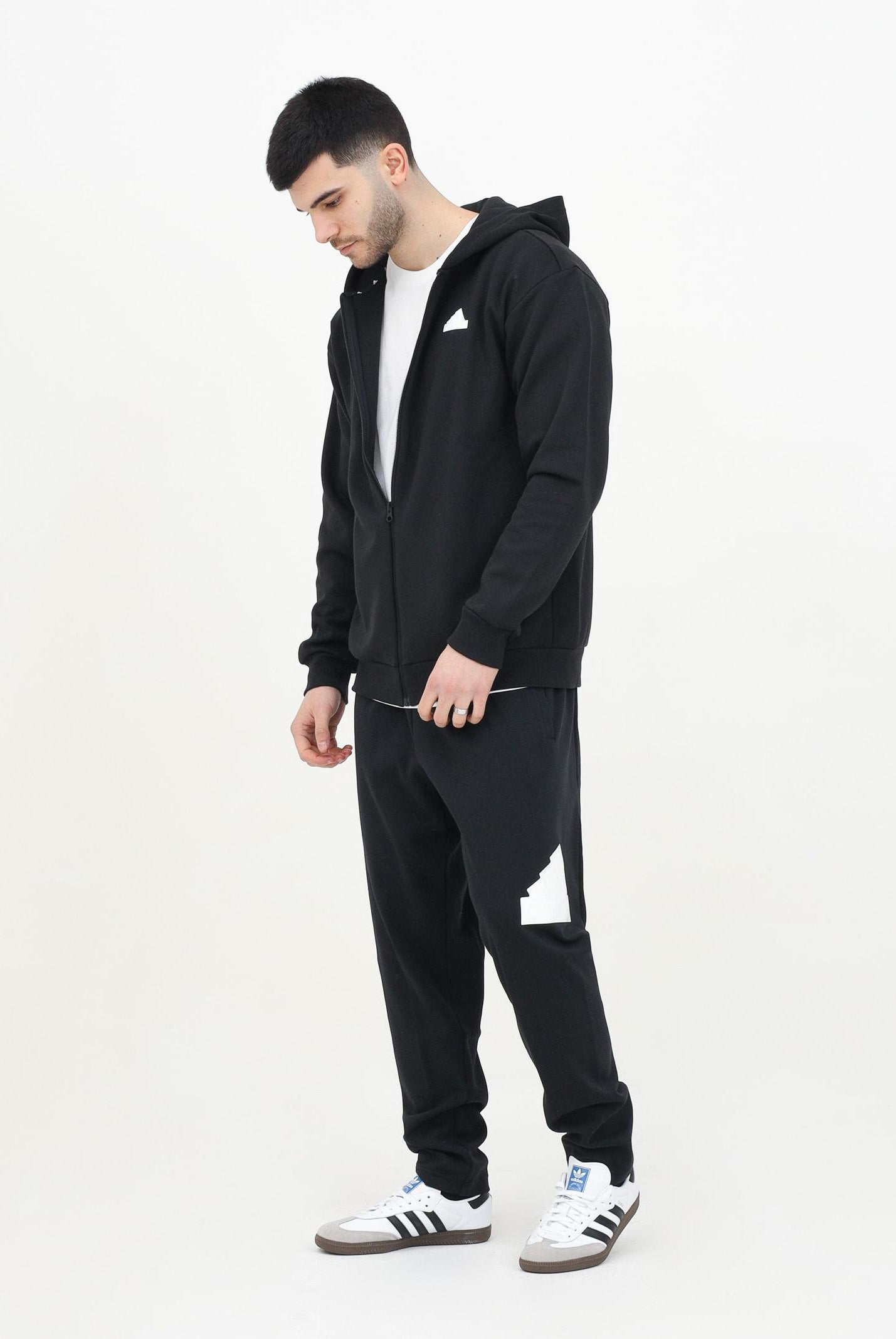 Pantalone sportivo Future Icons Badge Of Sport nero da uomo IN3322 ADIDAS PERFORMANCE