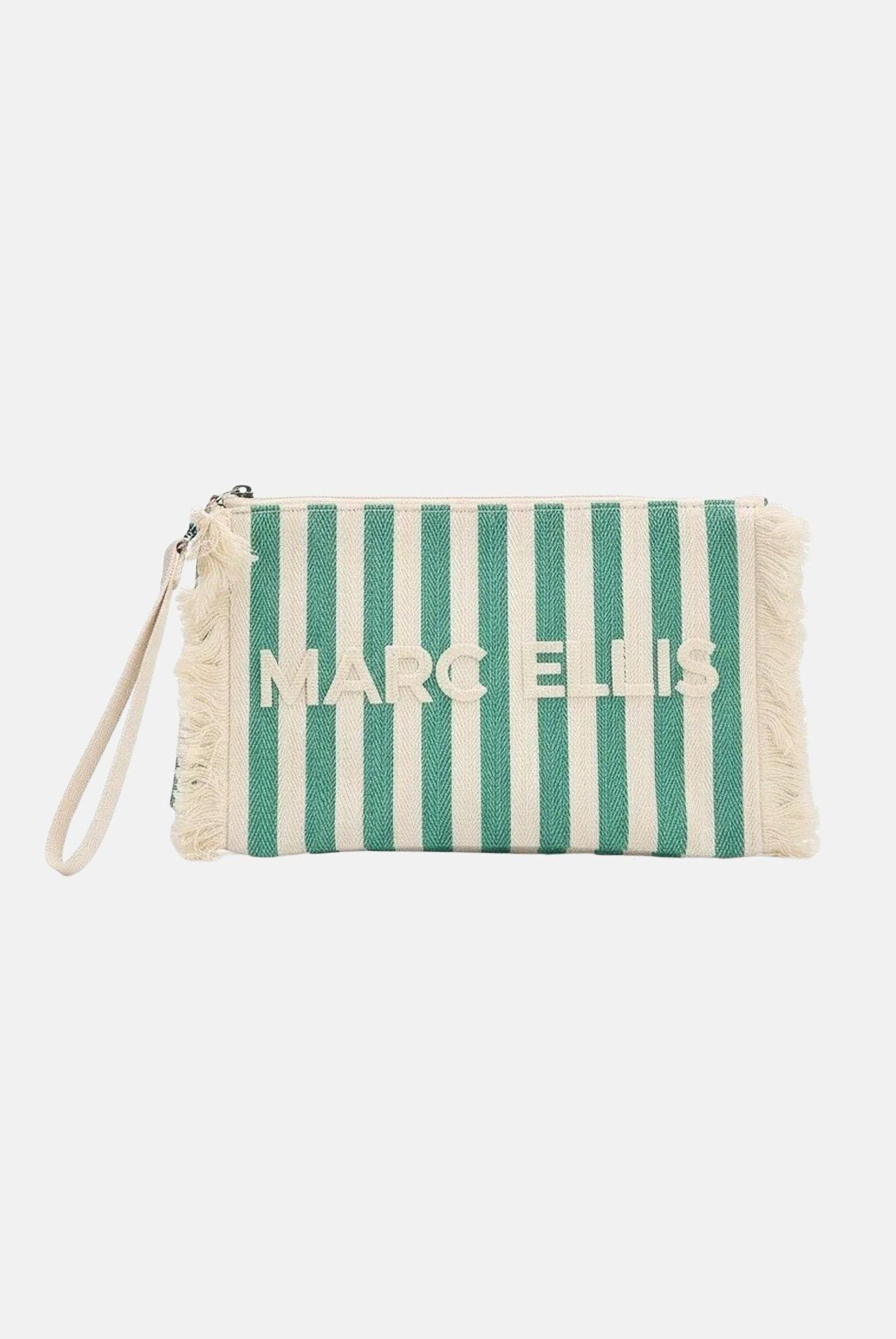 MARC ELLIS Pochette Buby S Joan C panna e verde da donna BUBY-S-JOAN-C SOGR MARC ELLIS