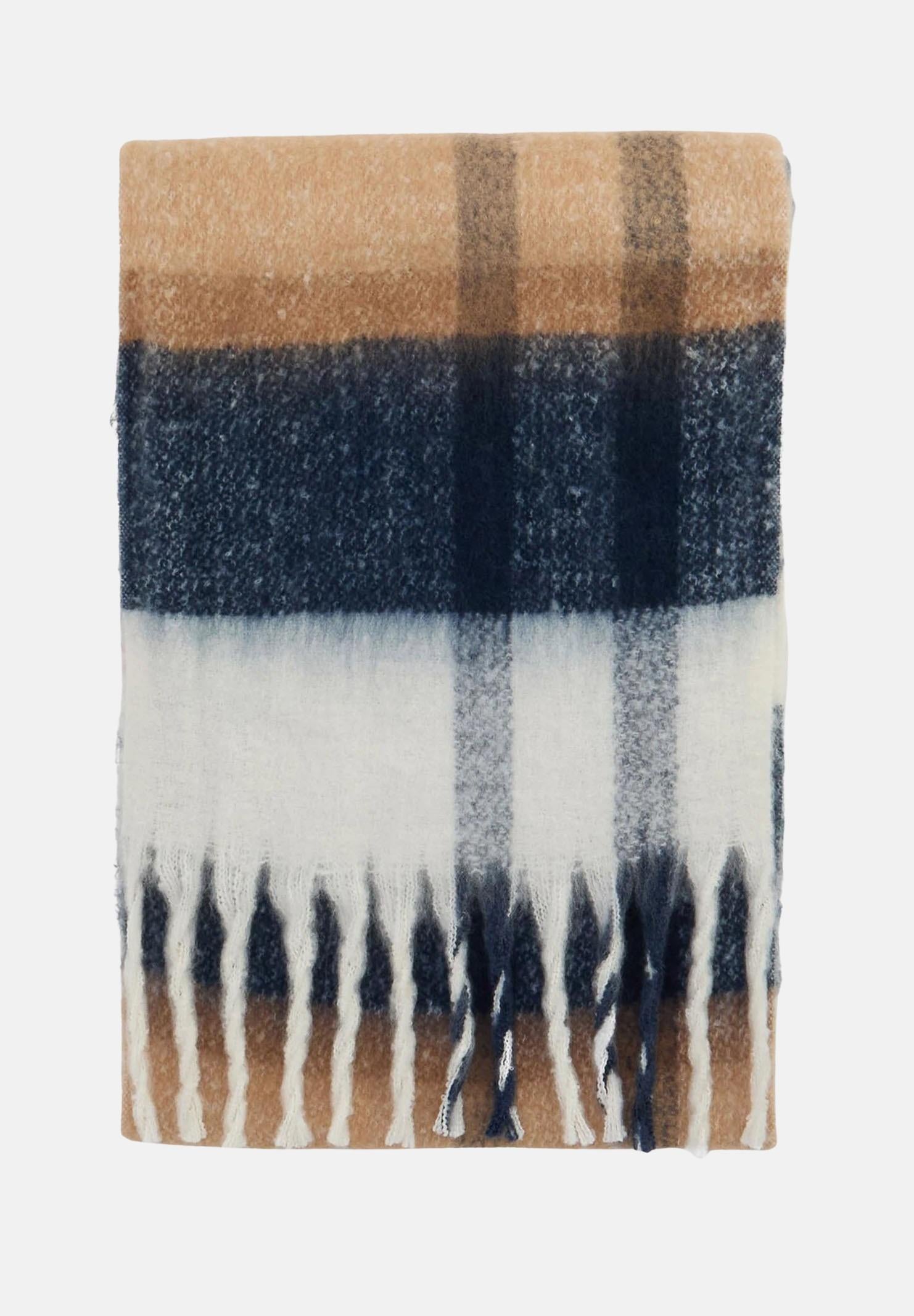 BARBOUR Sciarpa Isla tartan beige per uomo e donna 252MLSC0293 BR51 BARBOUR