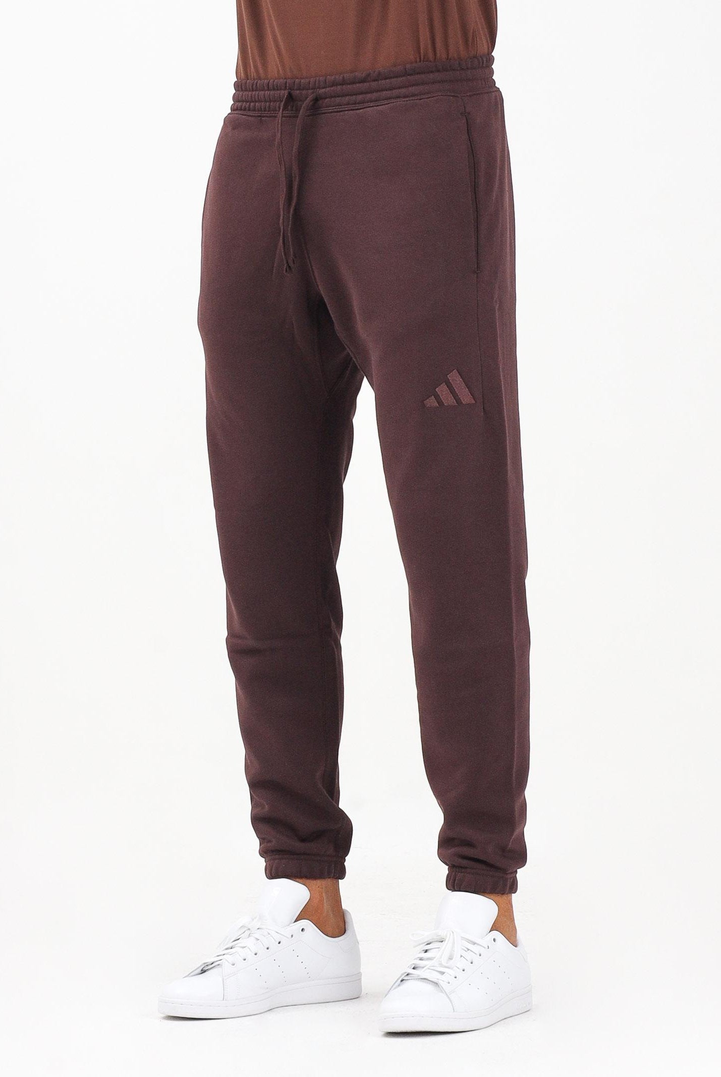 ADIDAS PERFORMANCE Pantalone sportivo ALL SZN Fleece Regular Tapered marrone da uomo JX5098 ADIDAS PERFORMANCE