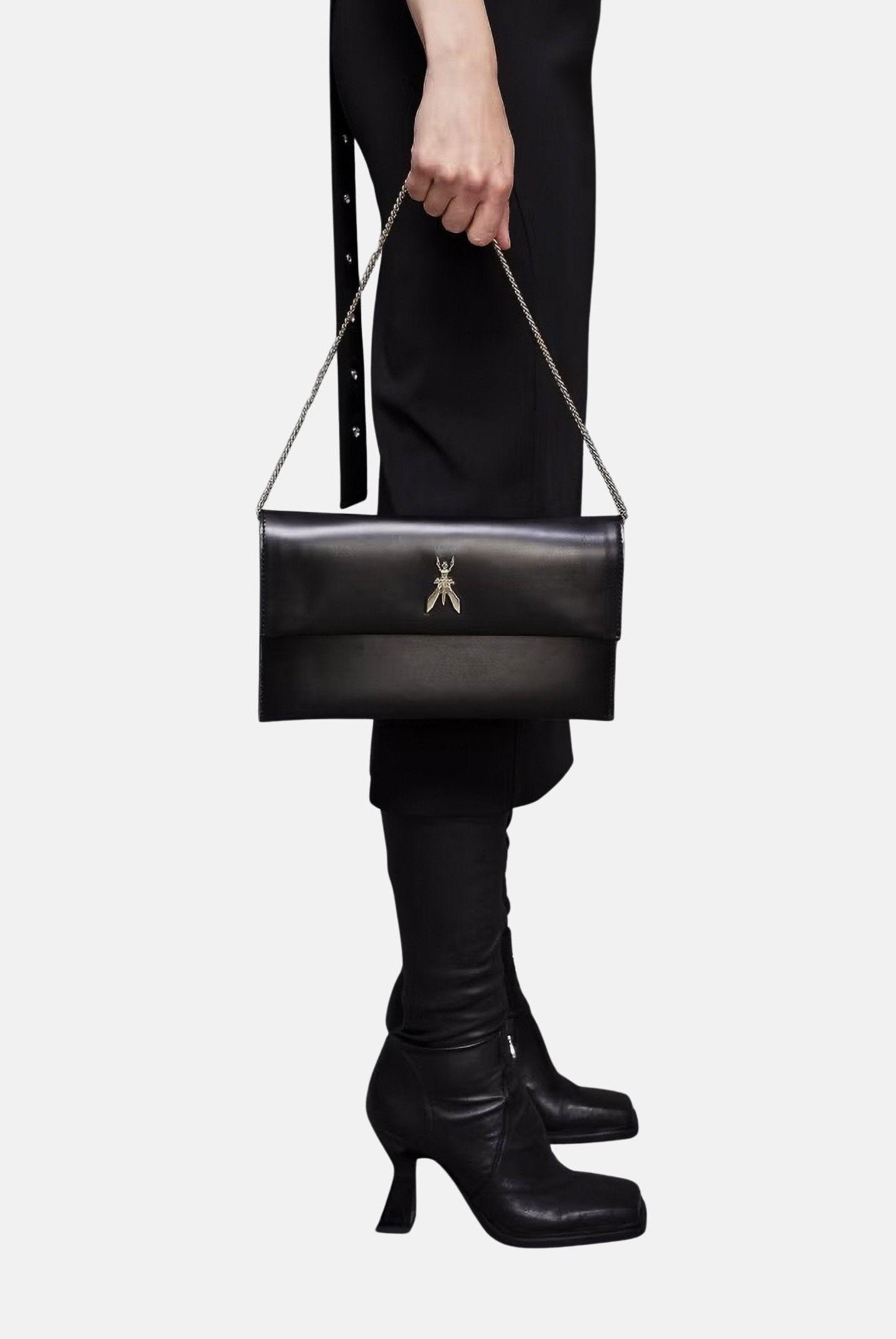 PATRIZIA PEPE Pochette Fly nera da donna CB5460L011 K118 PATRIZIA PEPE