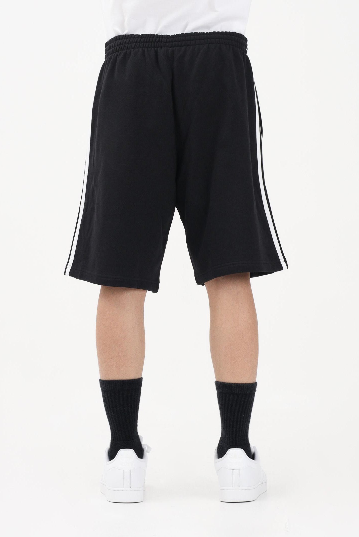 ADIDAS ORIGINALS Shorts sportivo 3-STRIPES nero da uomo KE3566 . ADIDAS ORIGINALS