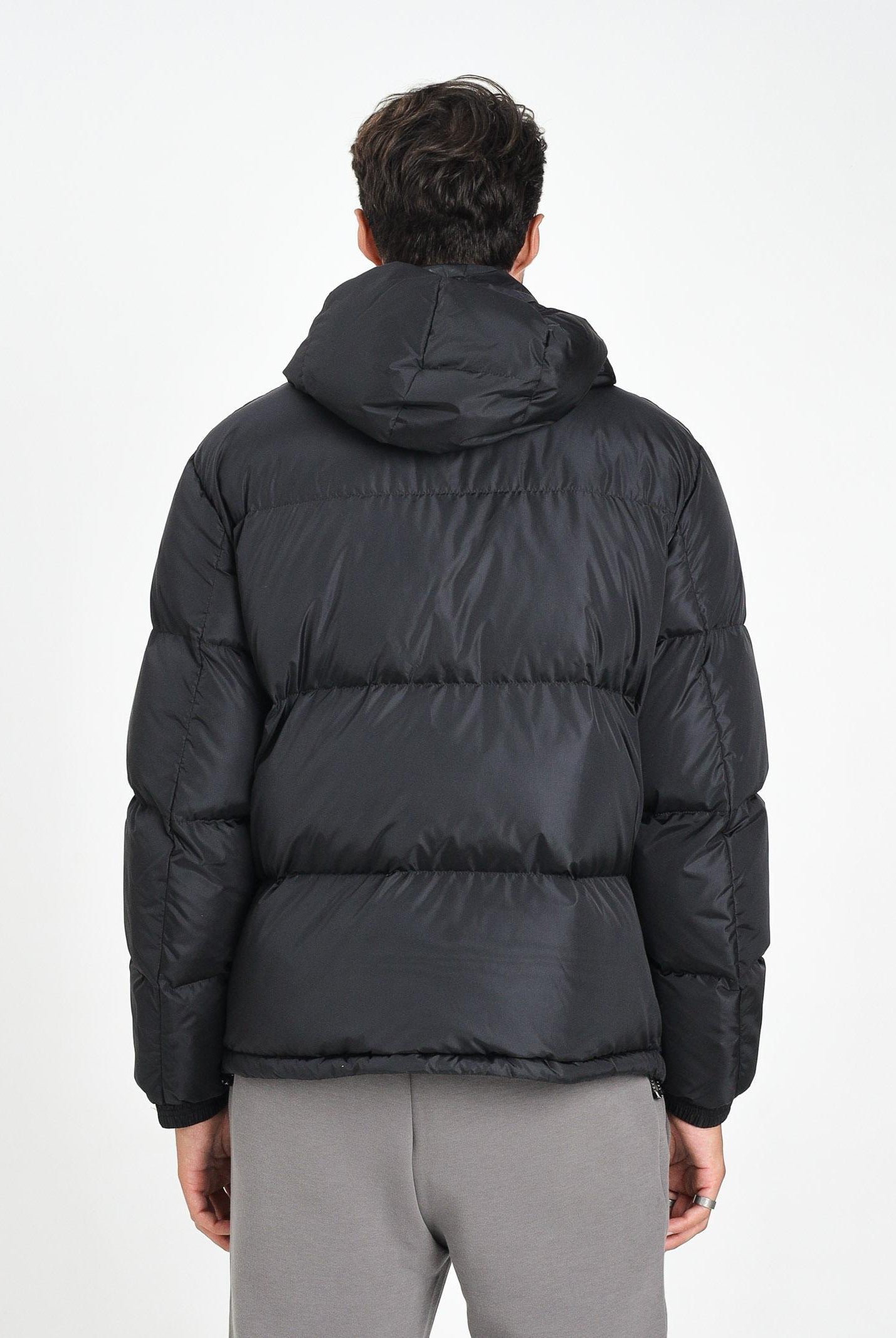 ARMANI EXCHANGE Piumino nero da uomo con logo XM000348AF12286 UC001 ARMANI EXCHANGE