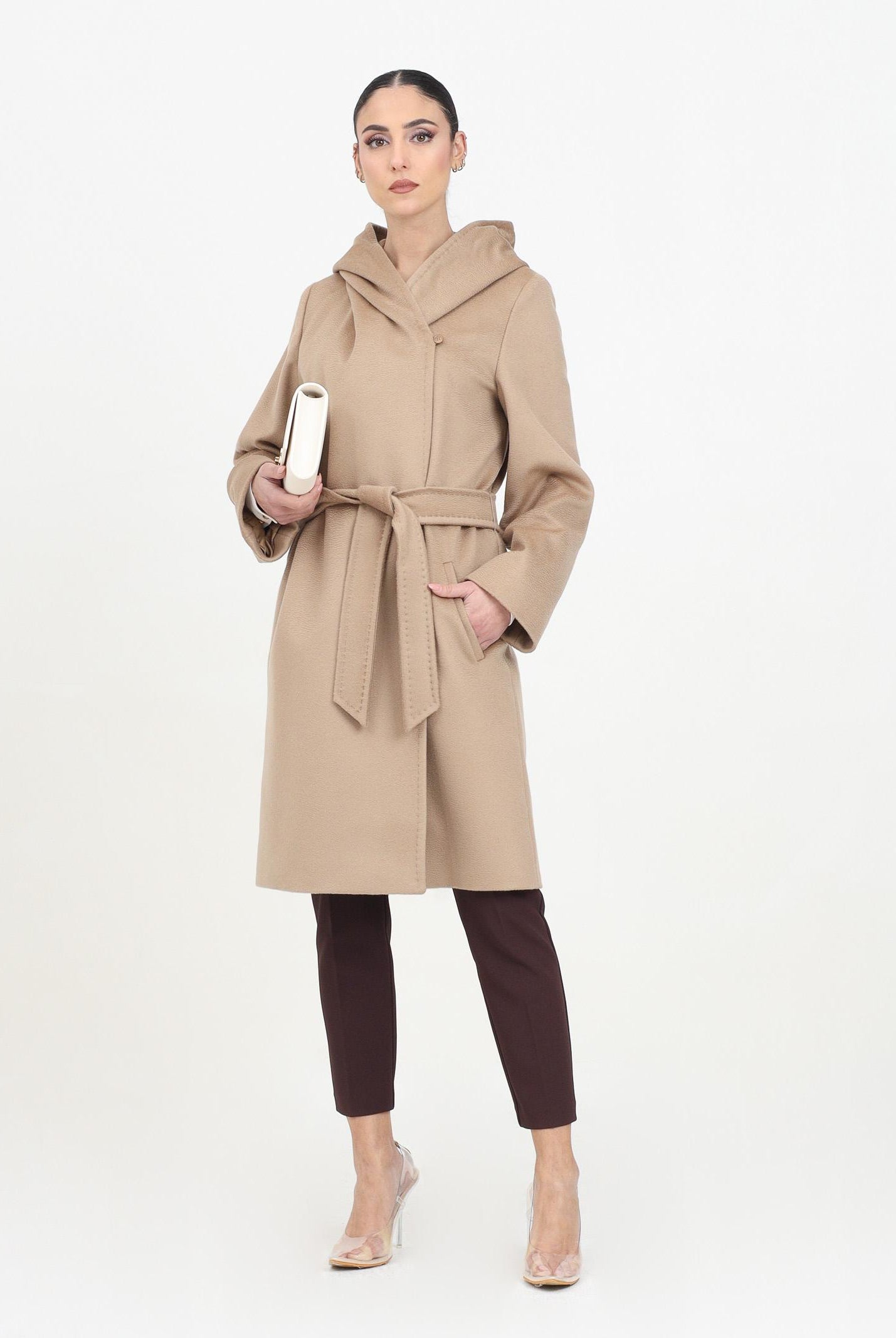 MAX MARA Cappotto cammello da donna modello Newmang 2426016111600 006 MAX MARA