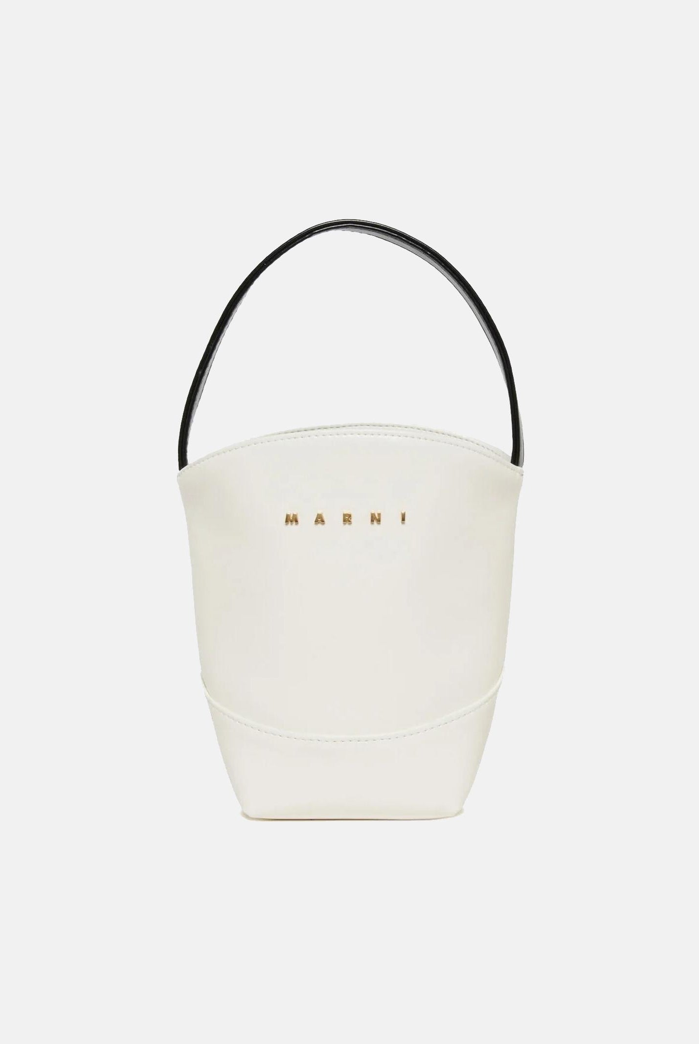 MARNI Borsa a mano Flower Basket bianco crema da donna M01820M00TK 0M114 MARNI