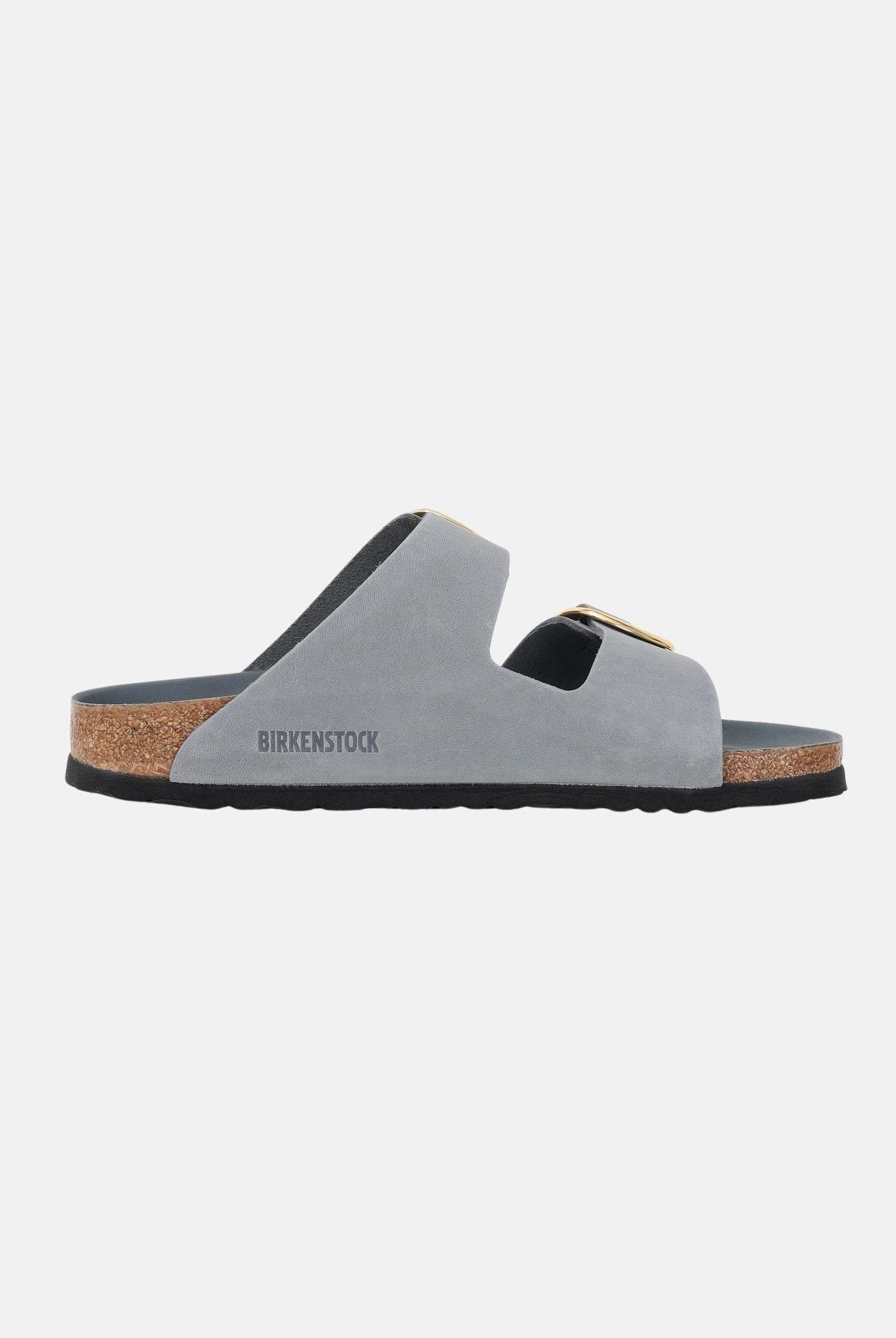 BIRKENSTOCK Ciabatte Arizona Big Buckle grigie da donna 1032071 . BIRKENSTOCK