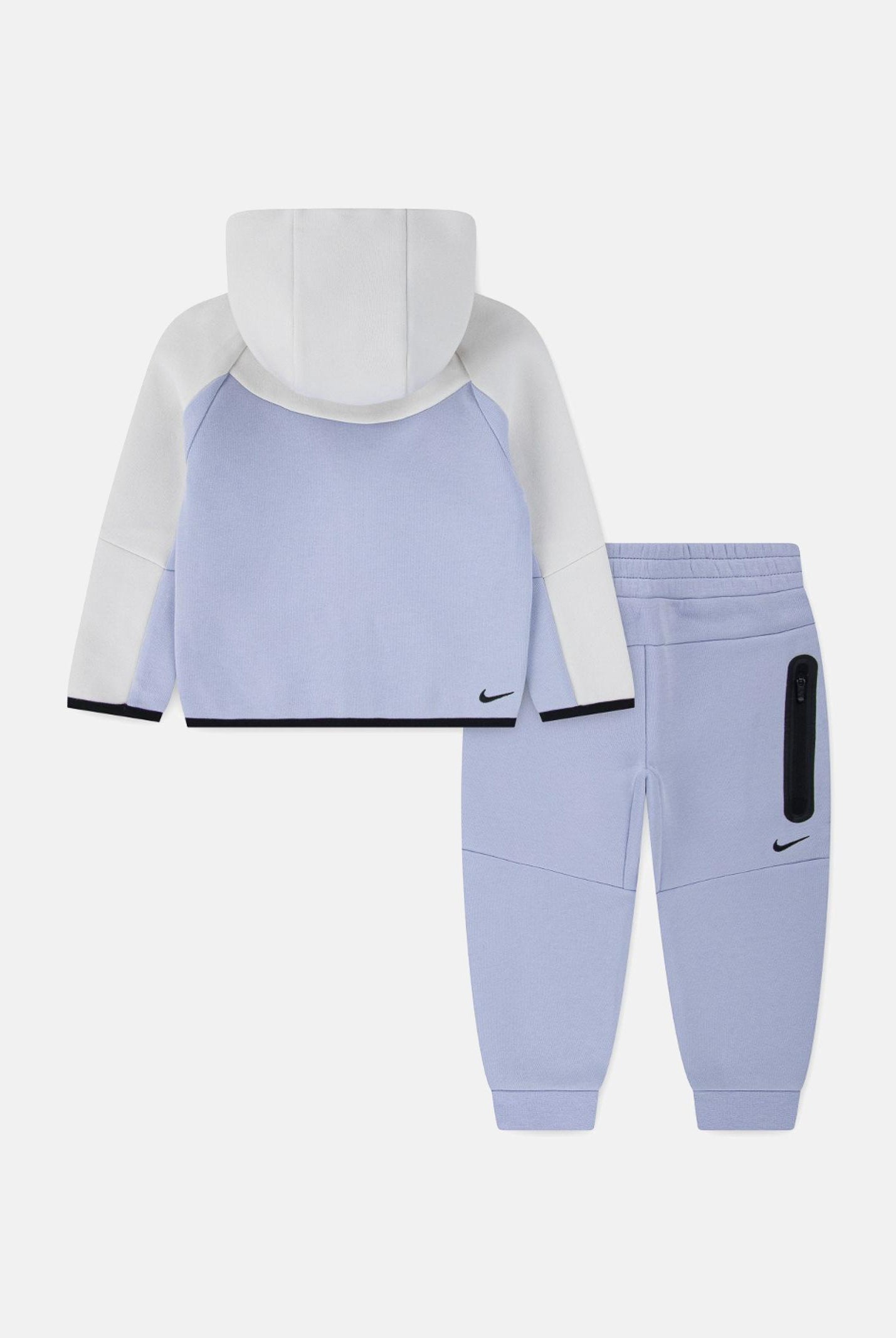NIKE Tuta Tech Fleece bianca e azzurra per bambino e bambina 86M880 BAD NIKE