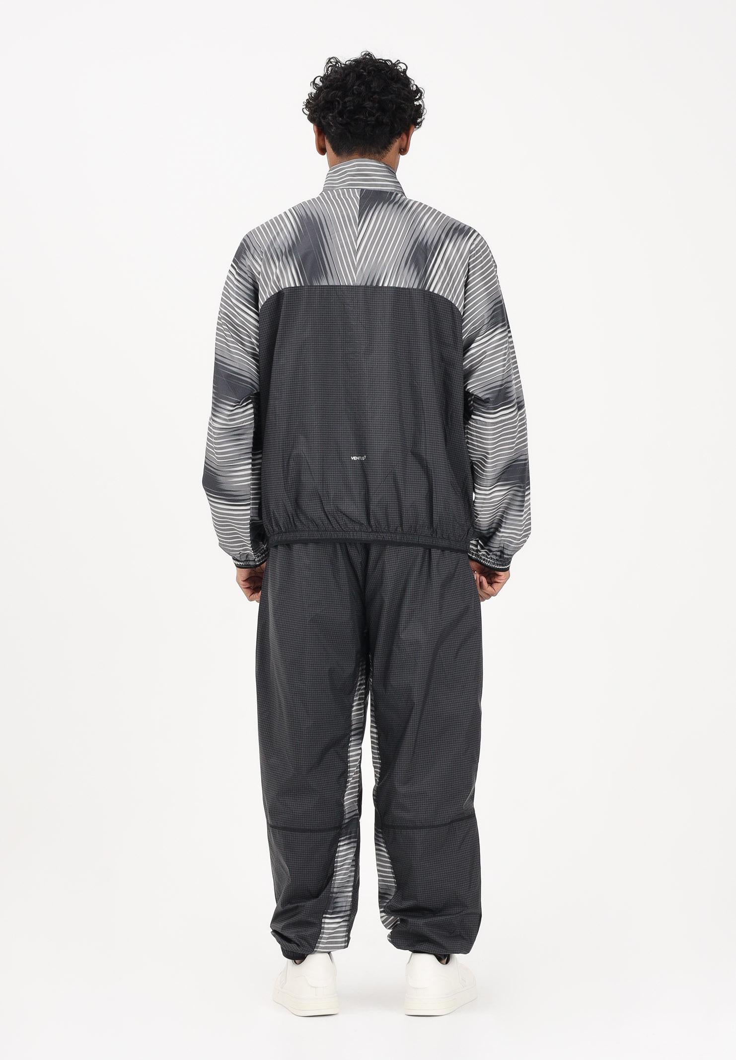 EA7 Tuta nera da uomo impreziosita da stampa di collezione 7M001384AF21521 UC001 EA7