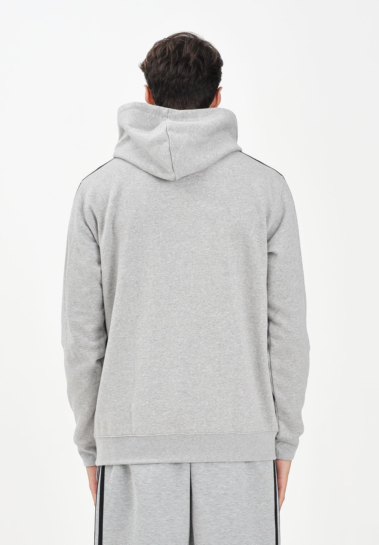 ADIDAS ORIGINALS Felpa con zip Adicolor Classics 3-Stripes grigia da uomo JY1376 . ADIDAS ORIGINALS