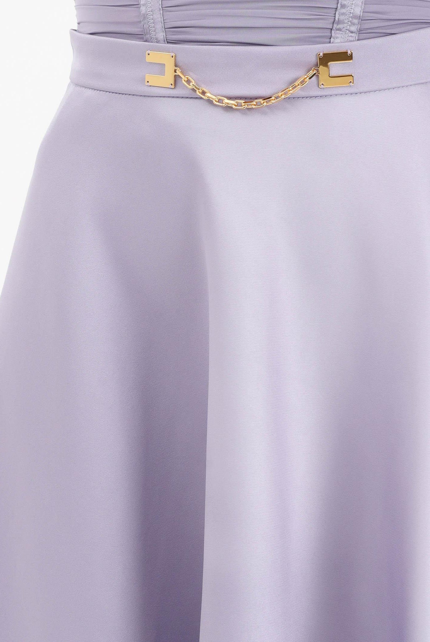 ELISABETTA FRANCHI Gonna midi lilla da donna GO15661E2 EV7 ELISABETTA FRANCHI