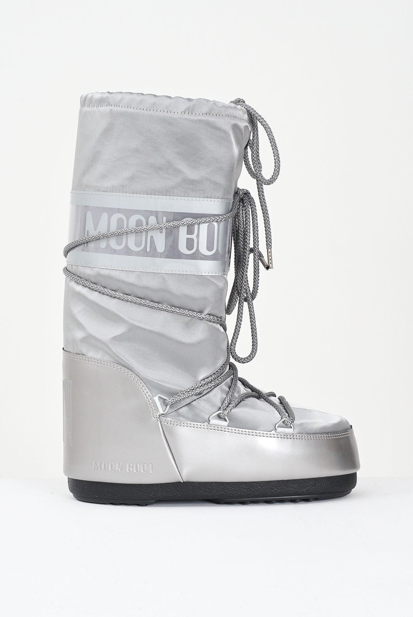 MOON BOOT Stivali da neve ICON GLANCE argento da donna 80D1401680 H001 MOON BOOT