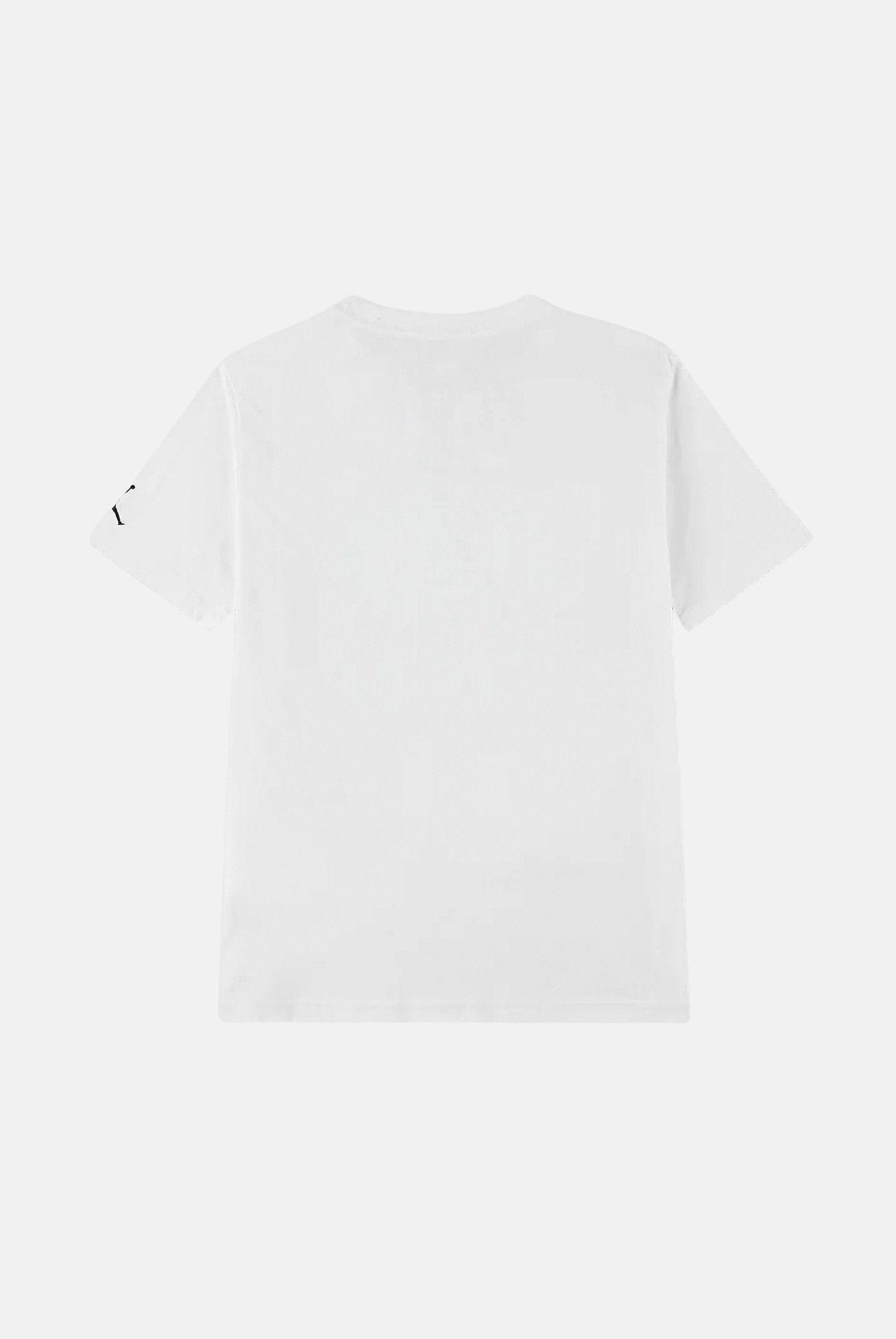 JORDAN T-shirt a manica corta Super Splash bianca da bambino e bambina 95F895 001 JORDAN