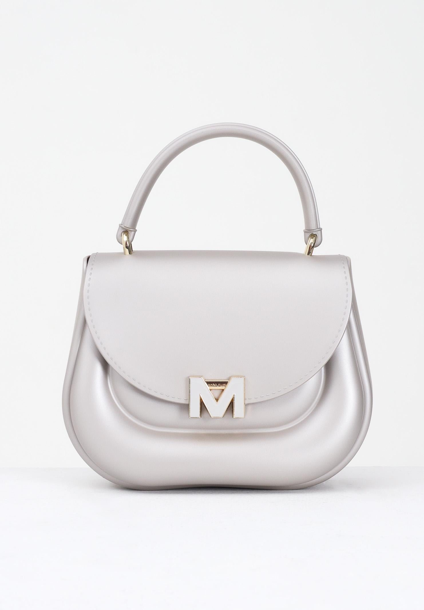 MARC ELLIS Borsa a mano Flat Jelly grigio perla da donna FLAT-JELLY TALIGO MARC ELLIS