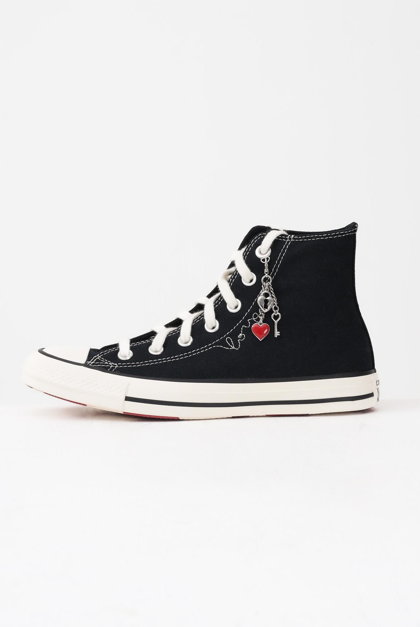 CONVERSE Sneakers Chuck Taylor All Star Valentine's Day nere da donna A19056C . CONVERSE