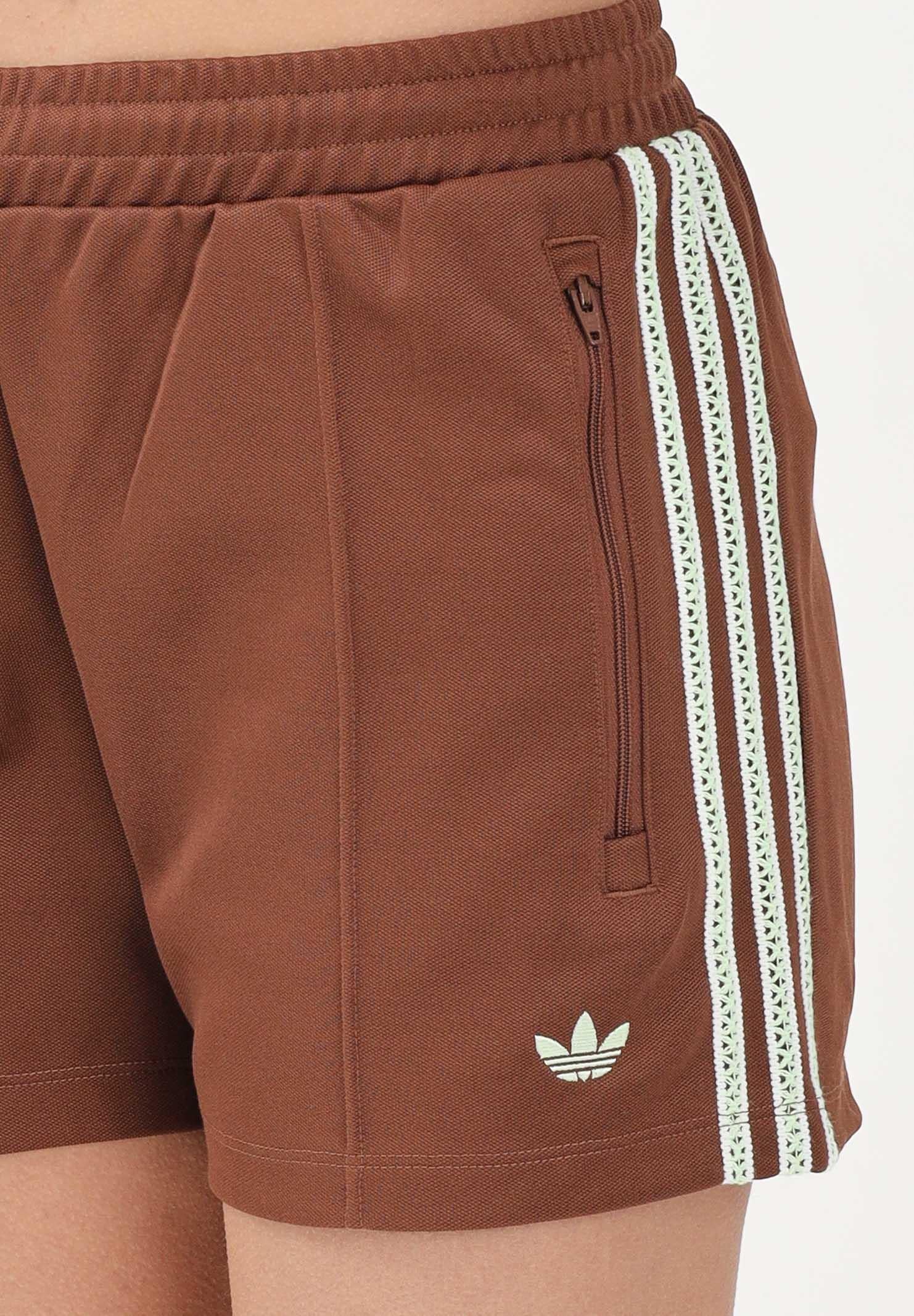 ADIDAS ORIGINALS Shorts sportivo SUMMER GLOW marrone da donna KY3167 . ADIDAS ORIGINALS