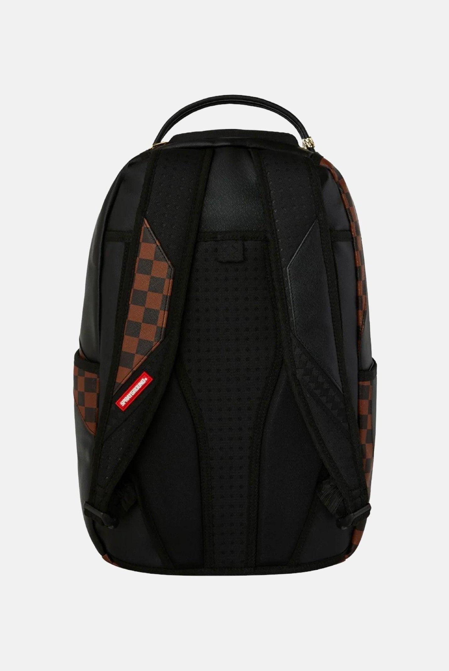 SPRAYGROUND Zaino JETSTREAM BROWN BACKPACK marrone e nero per uomo e donna 910B8281NSZ . SPRAYGROUND