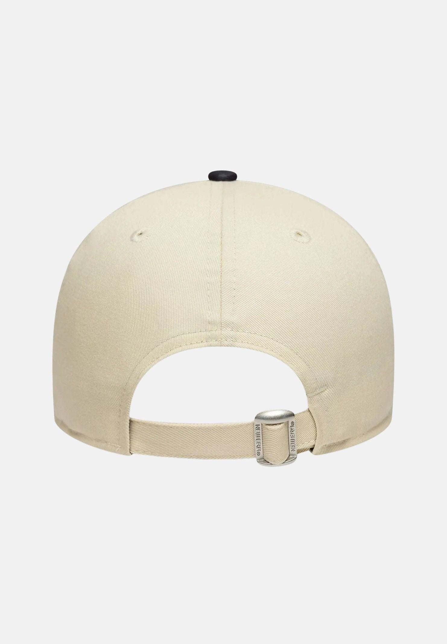 NEW ERA Cappello con visiera 9FORTY New York Yankees Colour Block panna e nero per uomo e donna 60595215 . NEW ERA