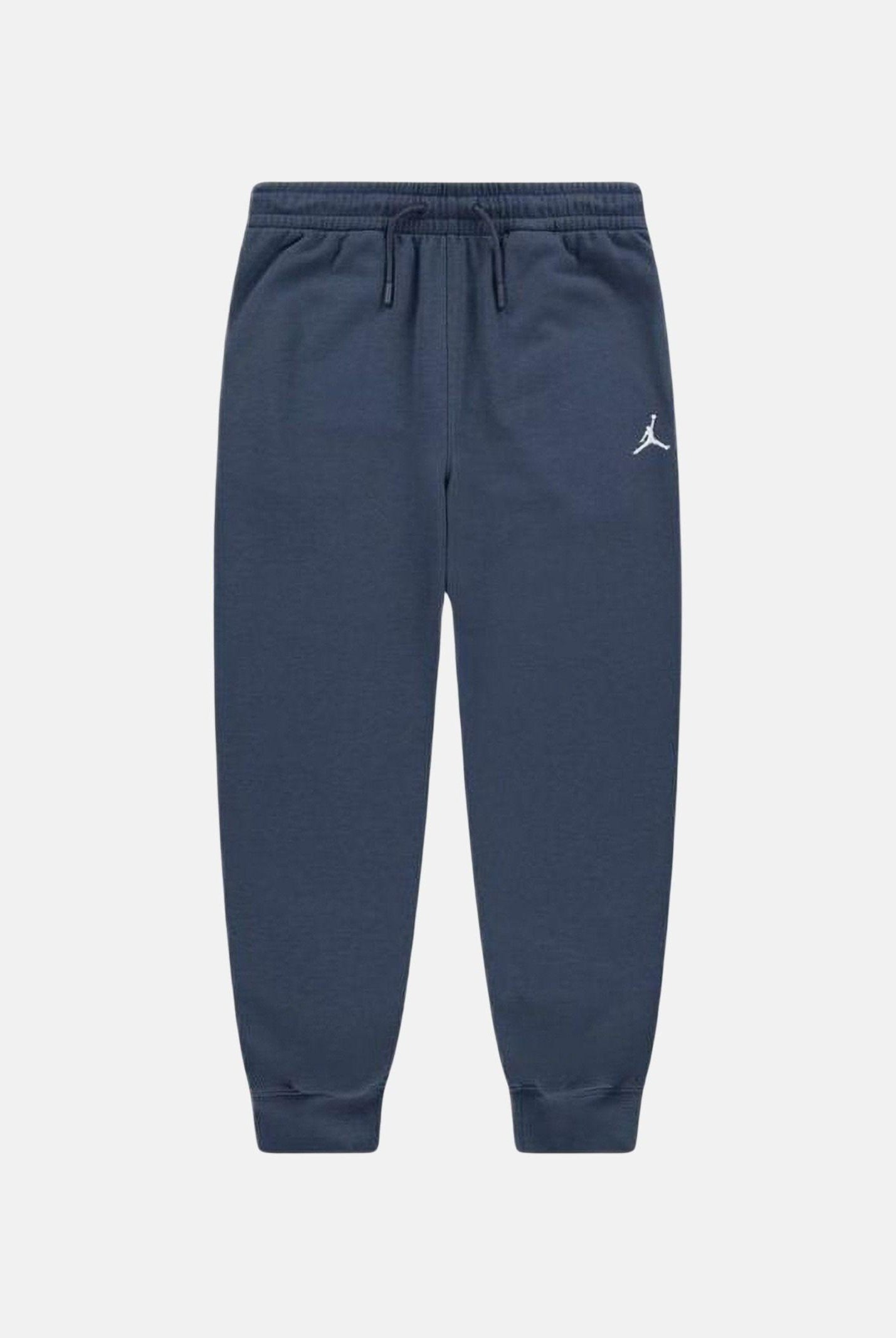 JORDAN Pantalone sportivo blu per bambino e bambina con ricamo Jumpman 95F119 0A2 JORDAN