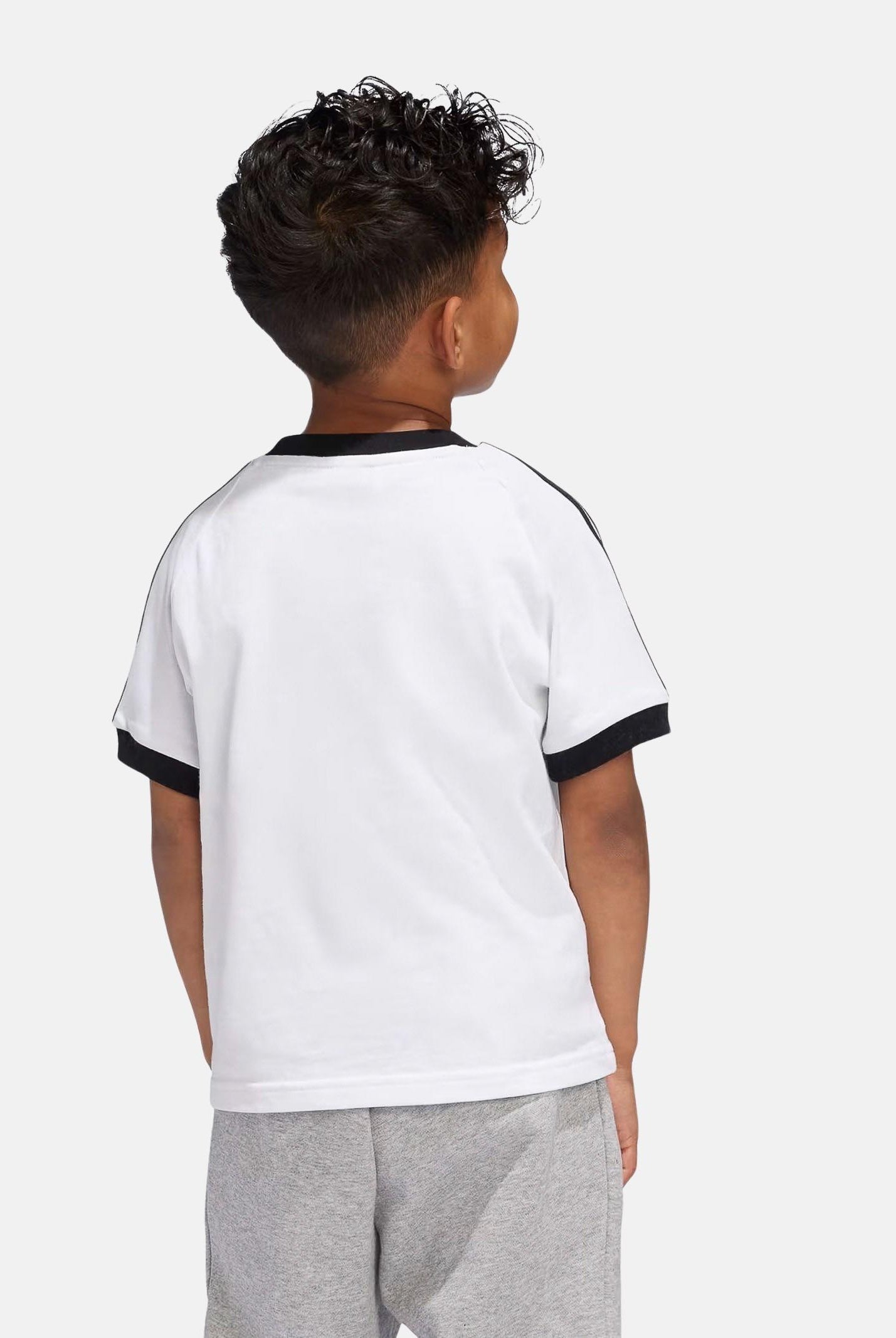 ADIDAS ORIGINALS T-shirt a manica corta Adicolor Trefoil bianca per bambino e bambina JE0517 ADIDAS ORIGINALS