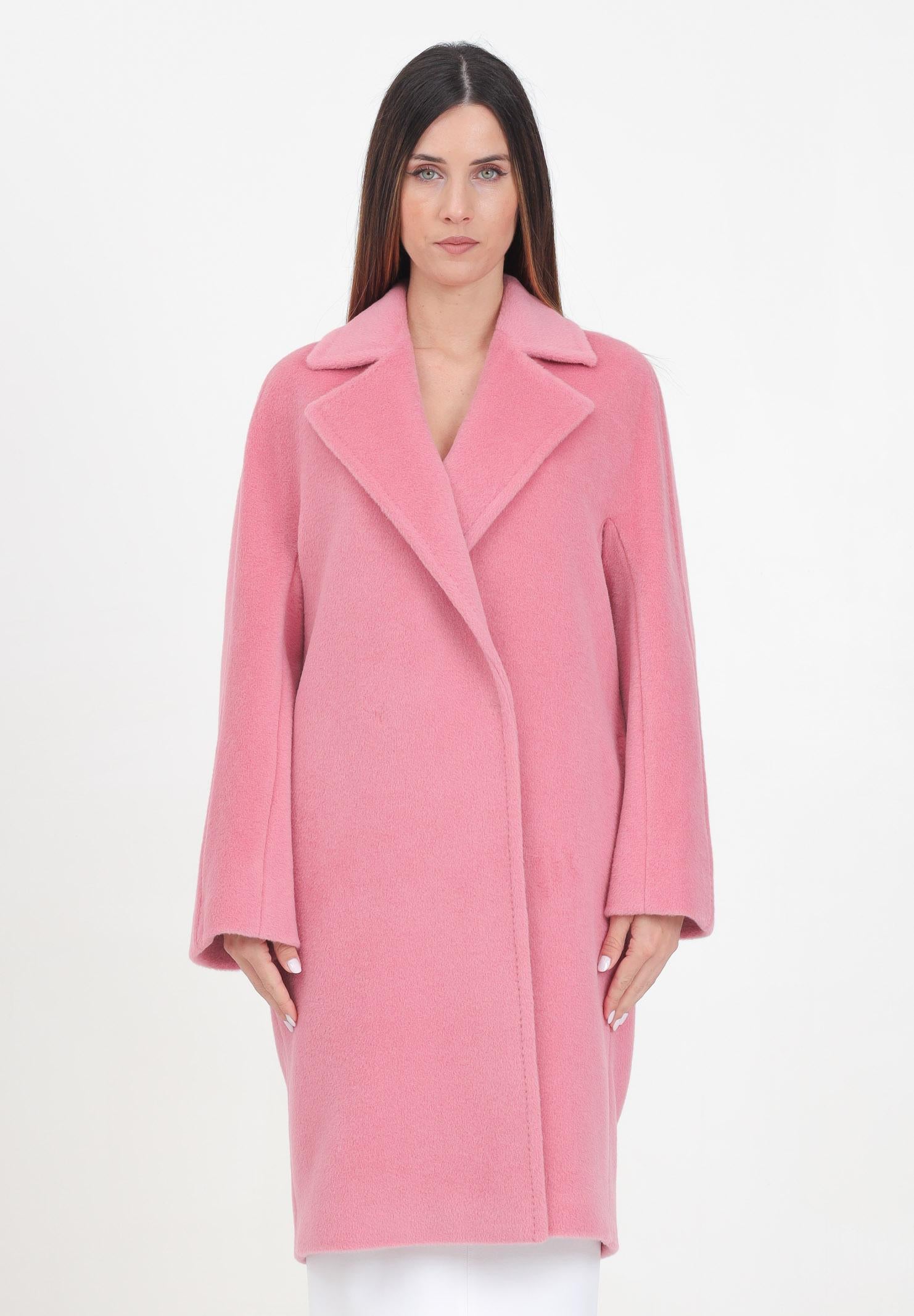 Cappotto doppiopetto Sidney rosa da donna 2426016061600 018 MAX MARA