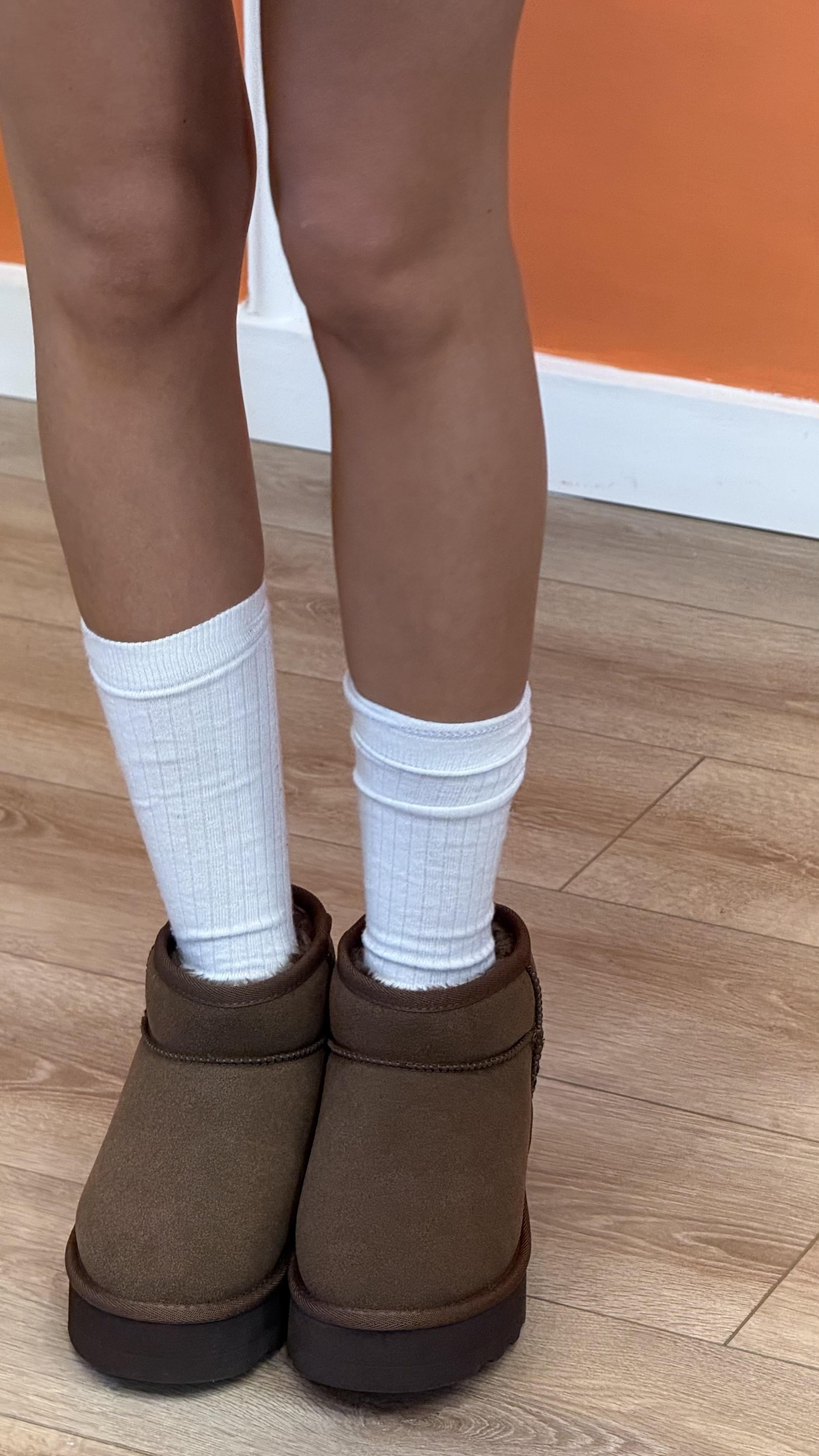 ONLY Stivali bassi marroni da donna 15330022 Chestnut ONLY