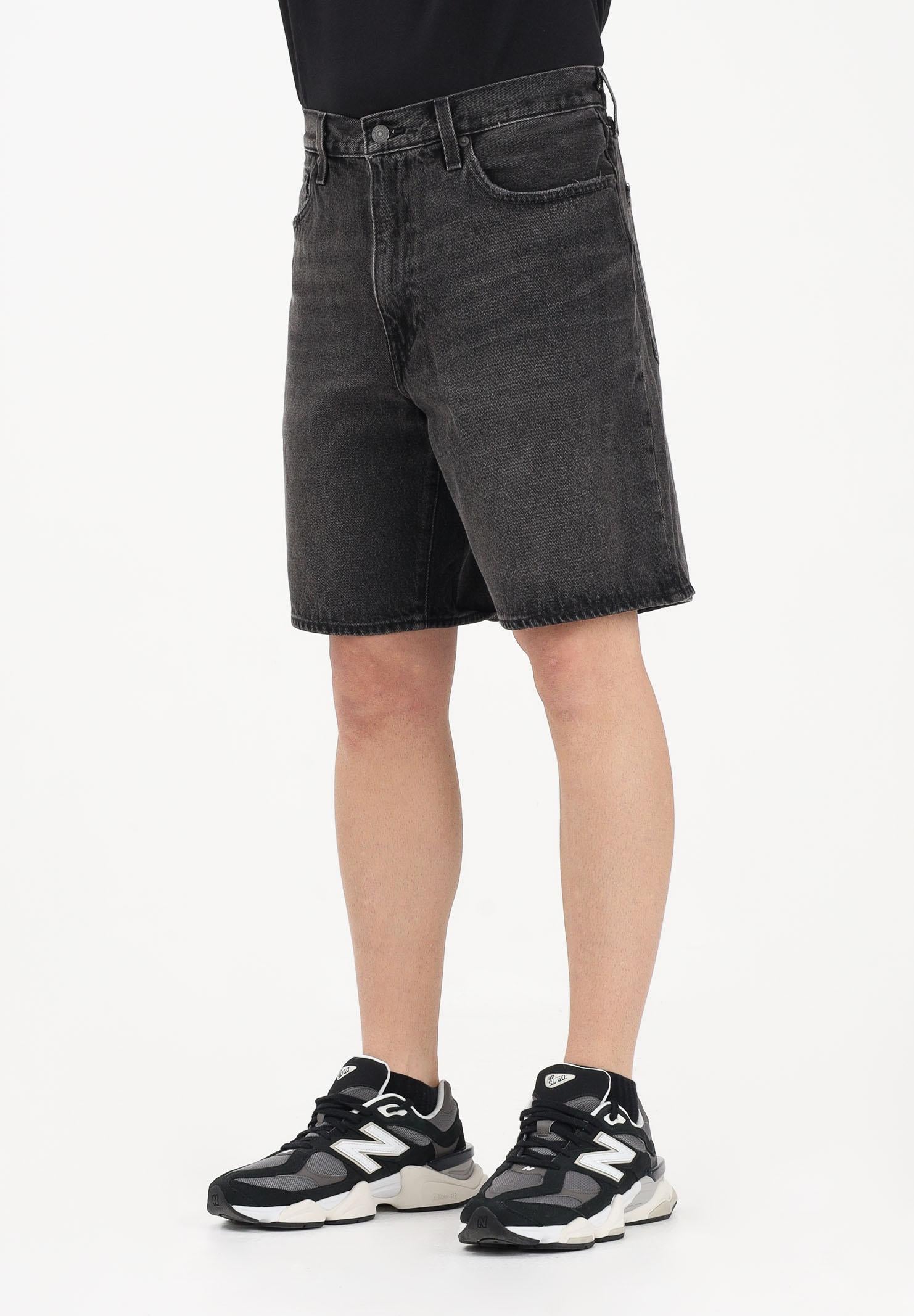 LEVI'S Shorts 468™ Loose in denim nero da uomo A8461-0006 . LEVI'S®