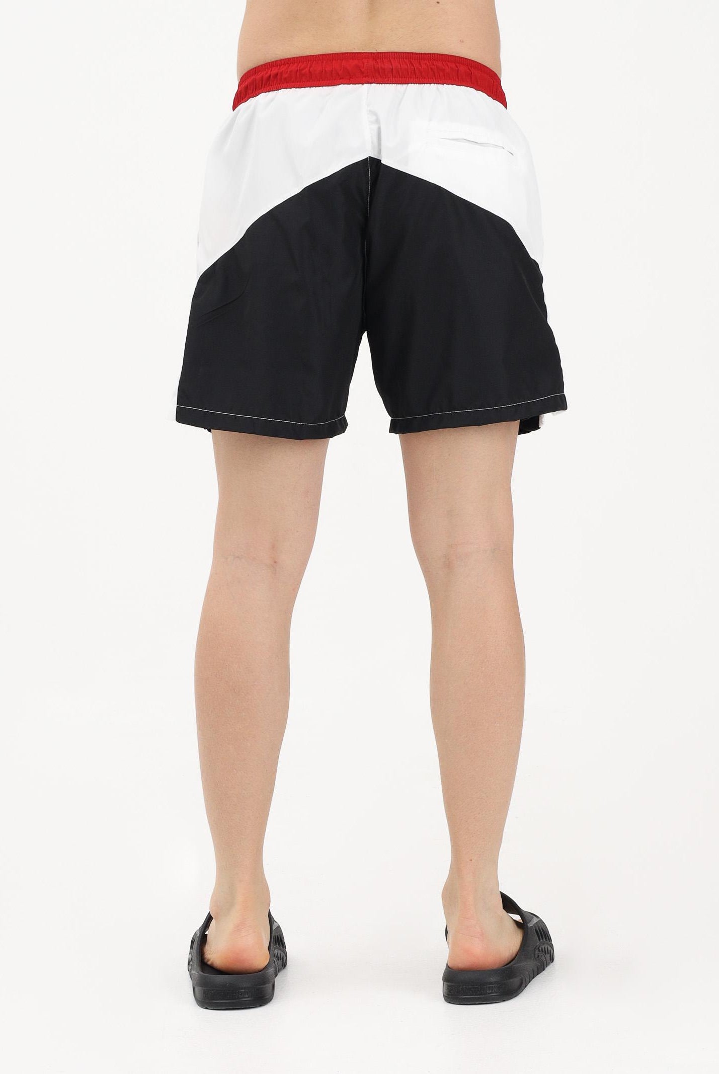GCDS Shorts mare multicolore da uomo con logo C1MEQS246T016 999A GCDS
