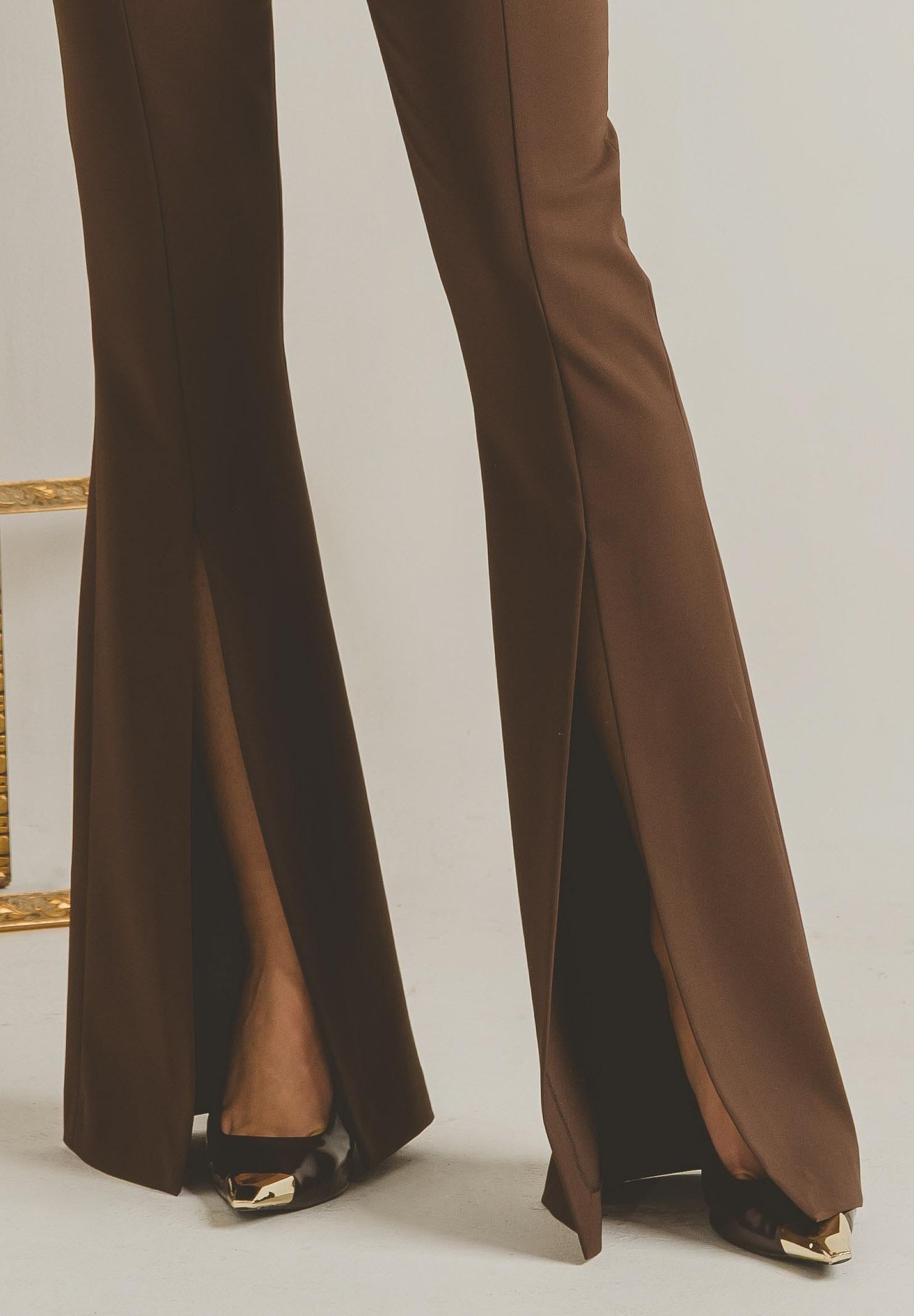 SANTAS Pantalone Force marrone da donna PV2609 NU SANTAS