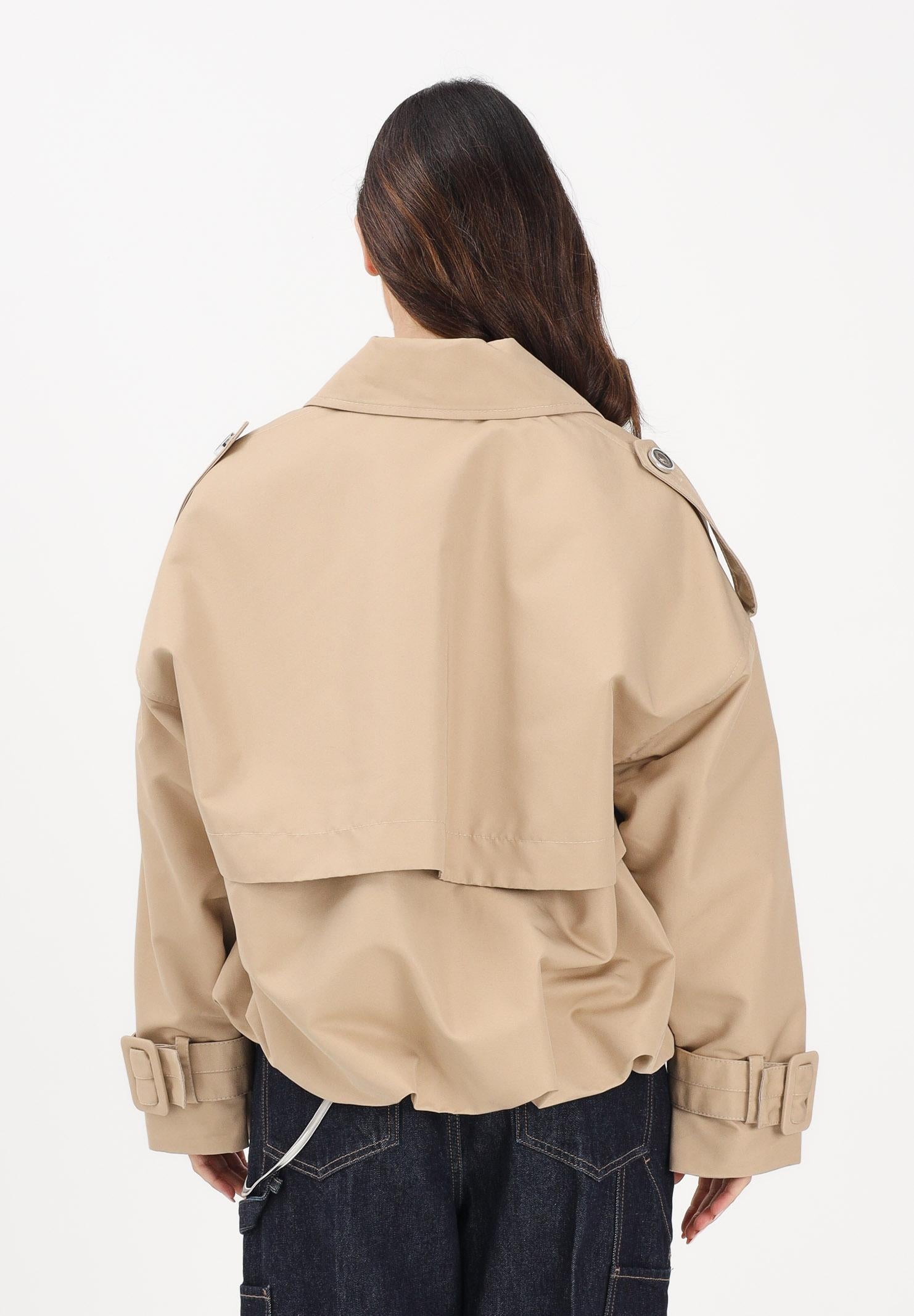 PINKO Trench corto TRISCIA beige da donna 106325A1PR D41 PINKO