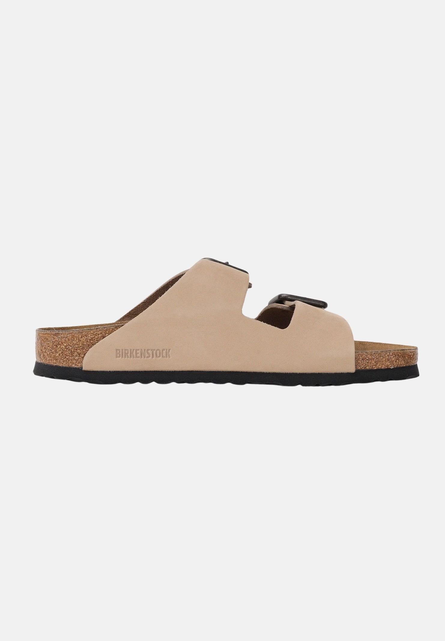 BIRKENSTOCK Ciabatte Arizona Wire Buckle beige da uomo 1031579 . BIRKENSTOCK