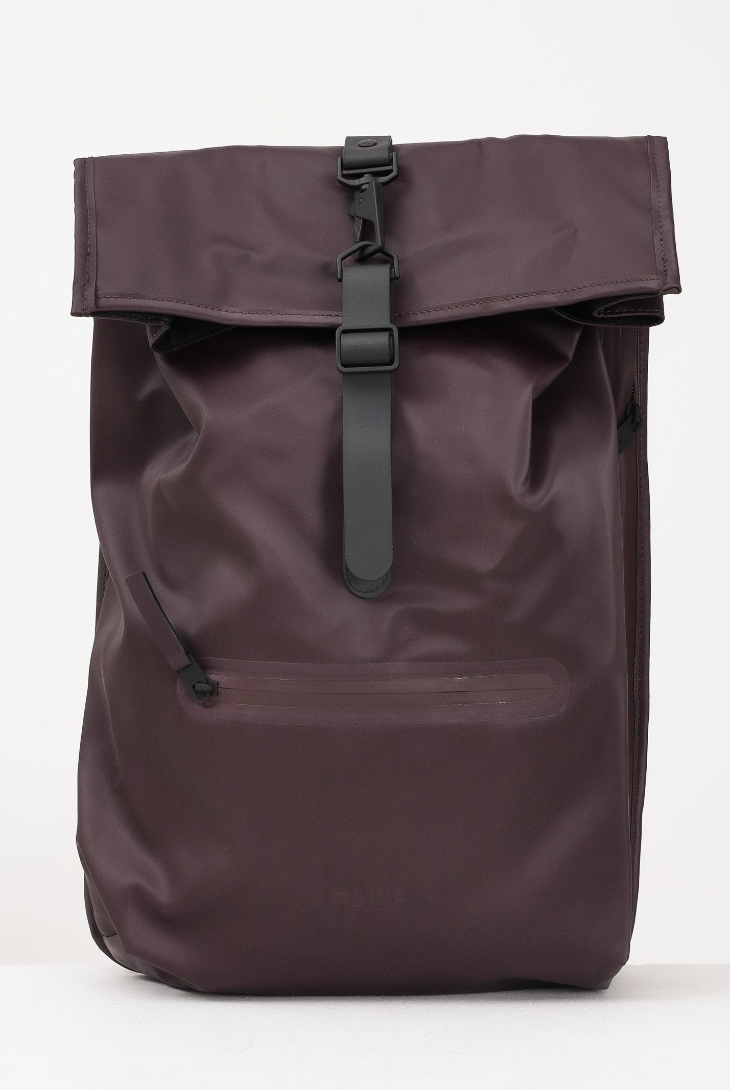 RAINS Zaino Rolltop bordeaux per uomo e donna RA13320 DEP RAINS