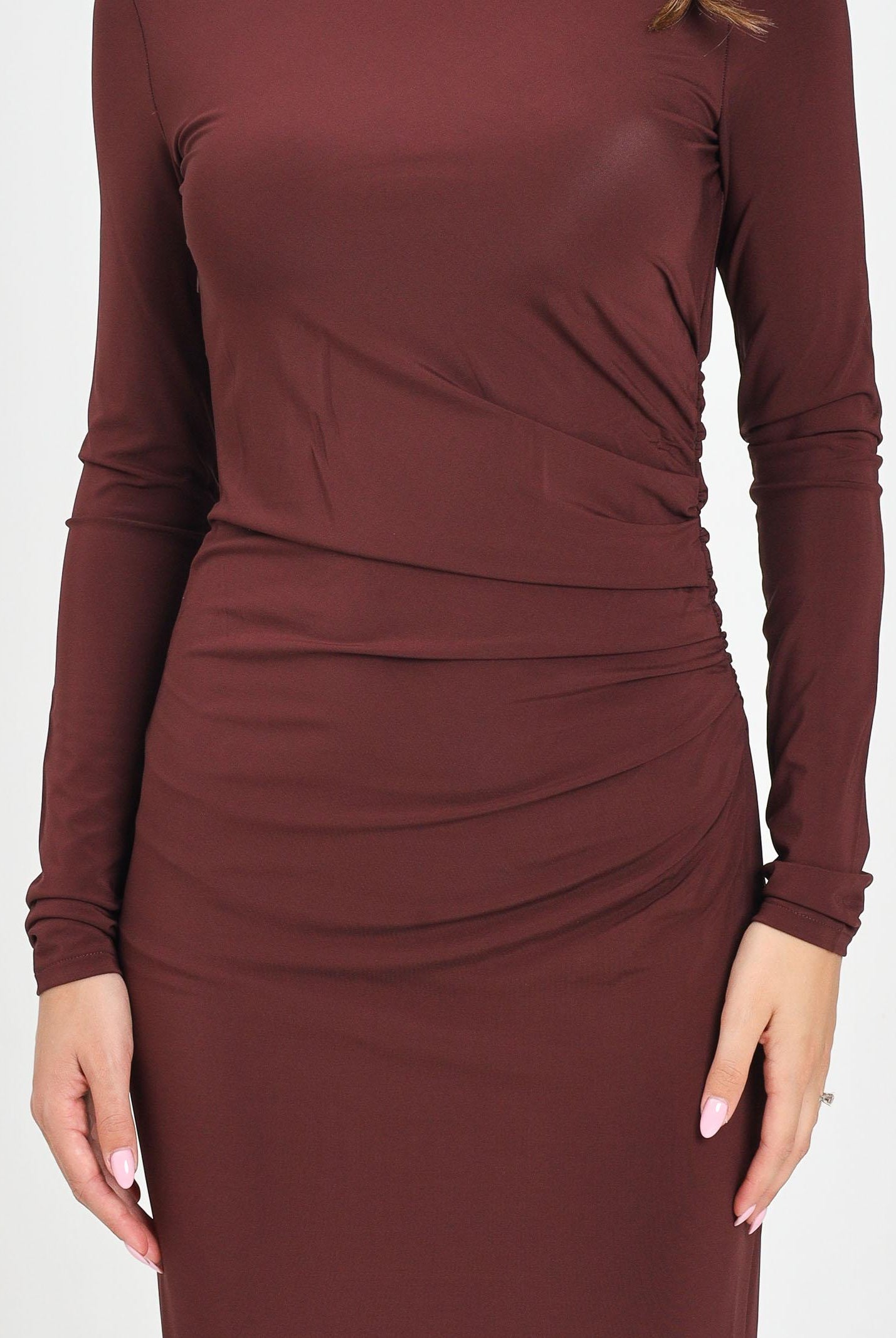 MAX MARA Abito midi bordeaux da donna 2526626031600 002 MAX MARA