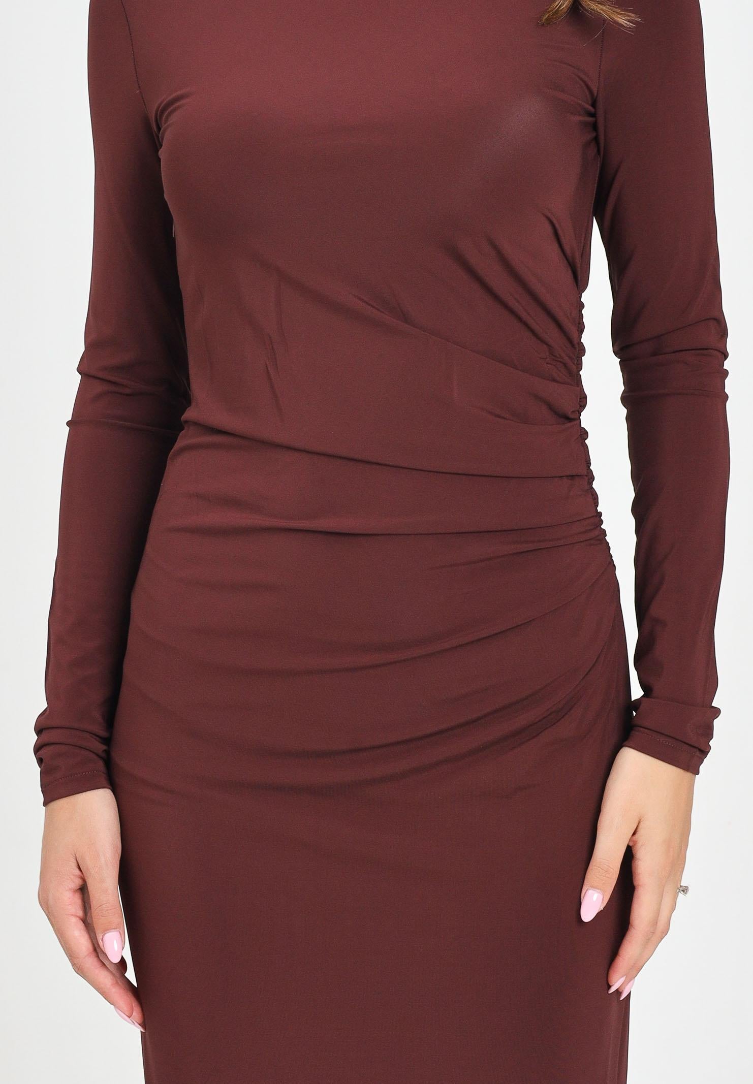 MAX MARA Abito midi bordeaux da donna 2526626031600 002 MAX MARA