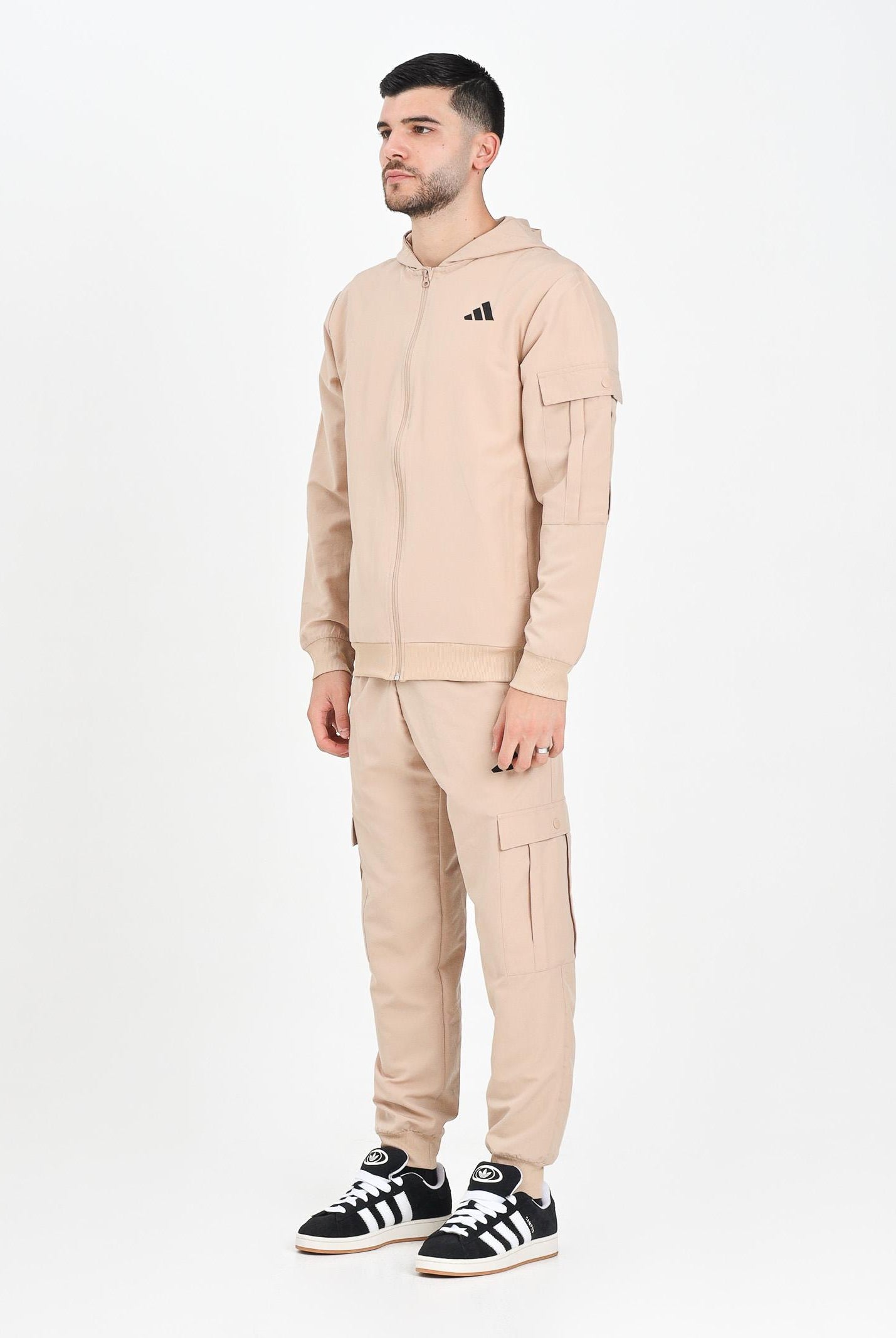 ADIDAS PERFORMANCE Tuta Cargo beige da uomo JN1807 . ADIDAS PERFORMANCE