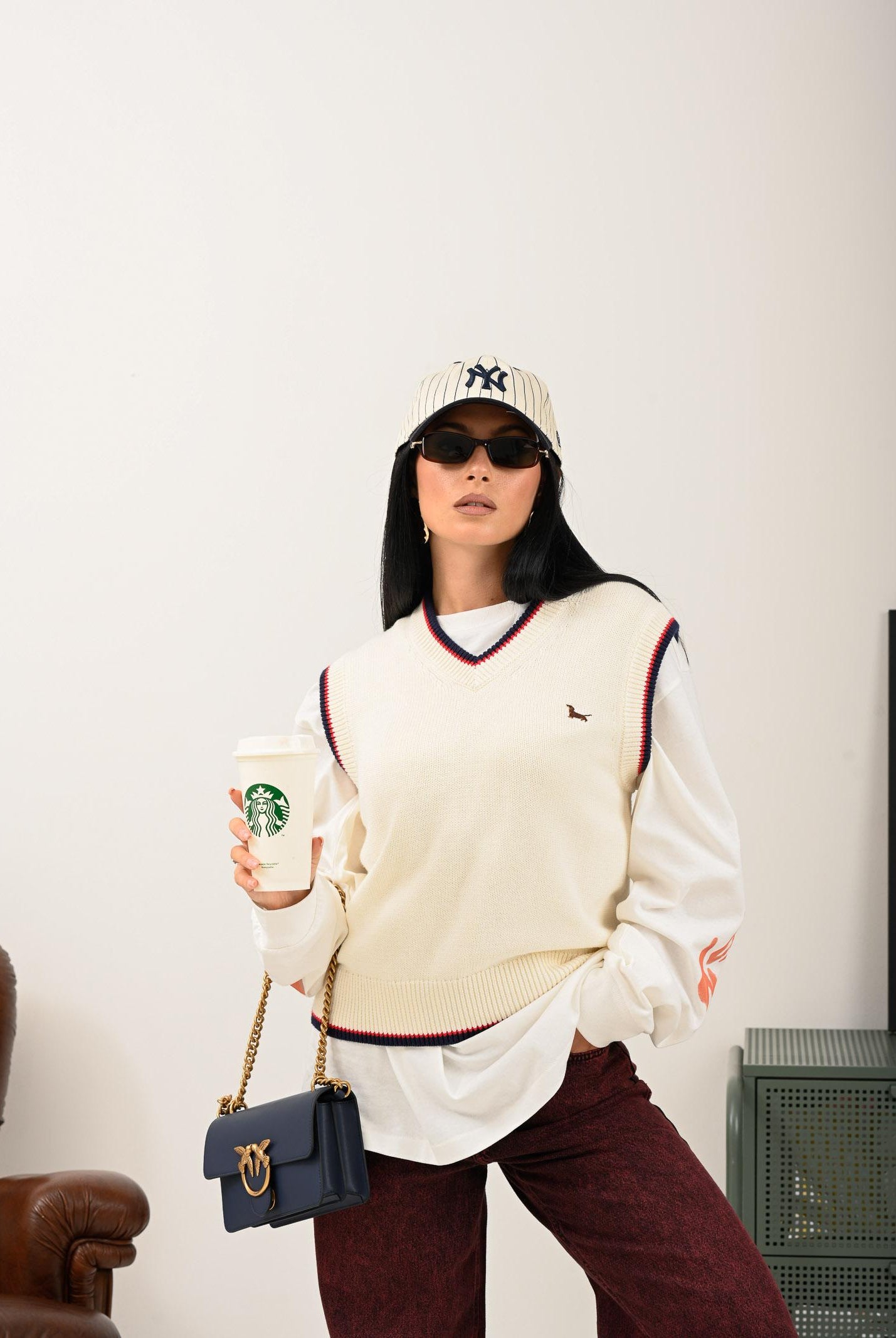 LEVI'S® Gilet CHARLIE panna da donna 0037T-0001 LEVI'S®