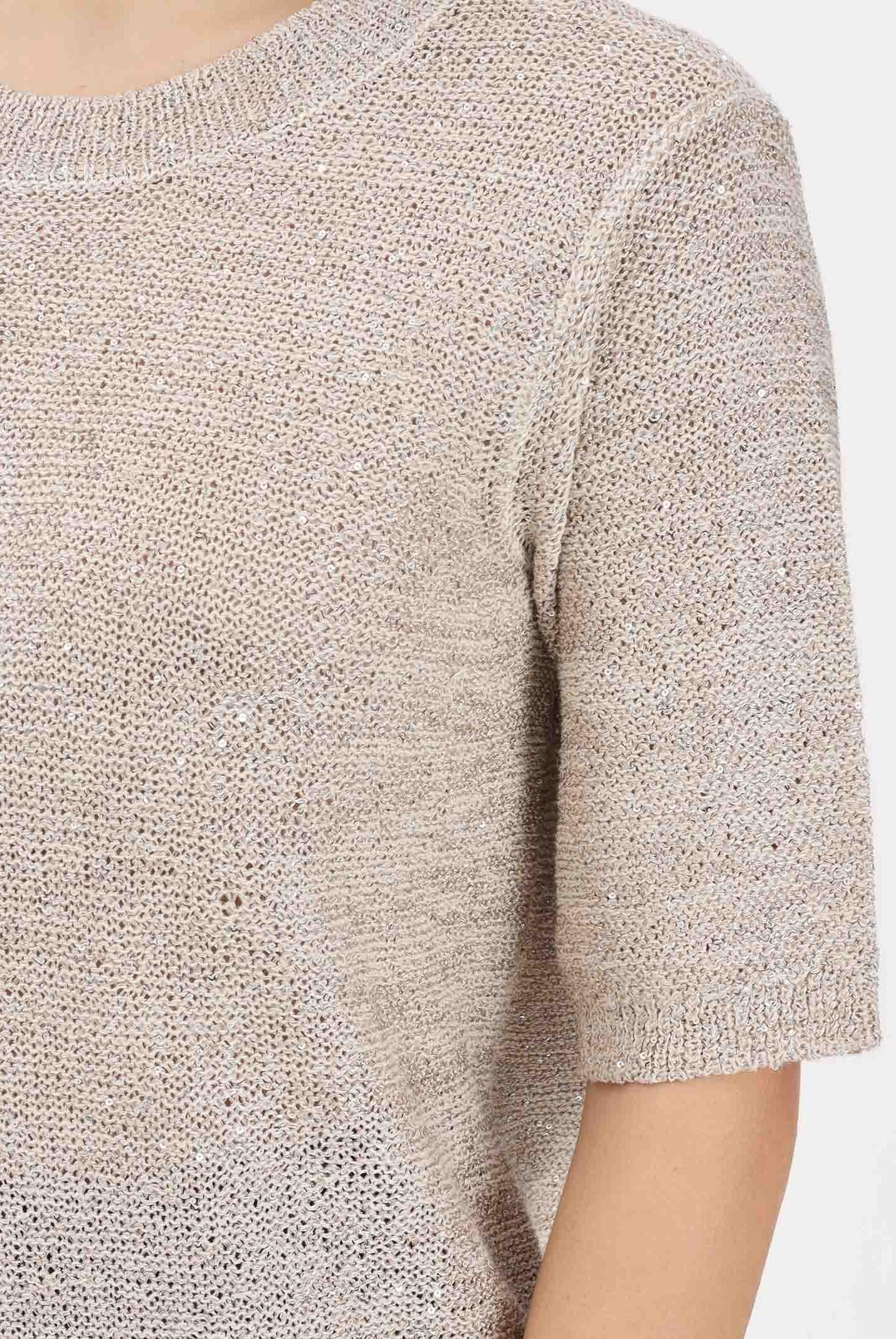 JDY Maglia a manica corta beige da donna 15366194 FO JDY