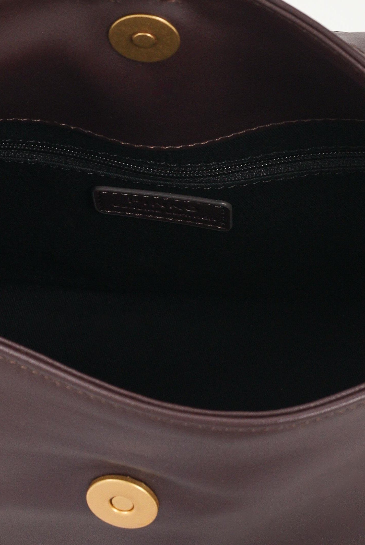 PINKO Borsa a spalla Saddle Bag Baguette marrone da donna 105895A1ZX LA7Q PINKO