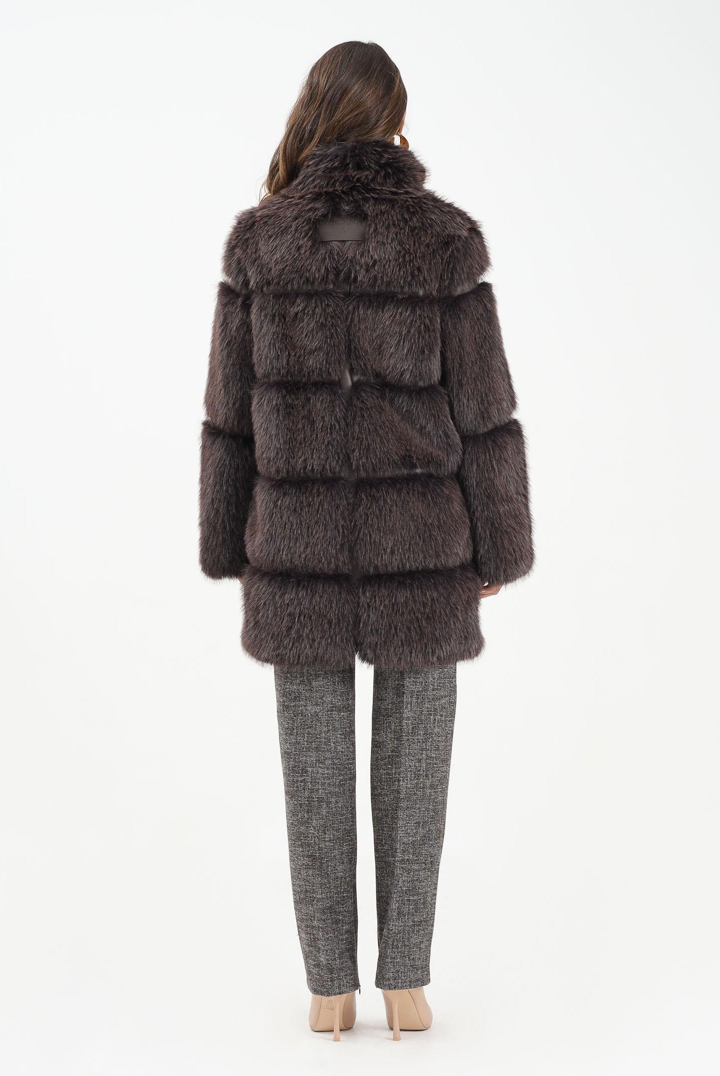 PATRIZIA PEPE Pelliccia marrone da donna 2O0175E077 B857 PATRIZIA PEPE