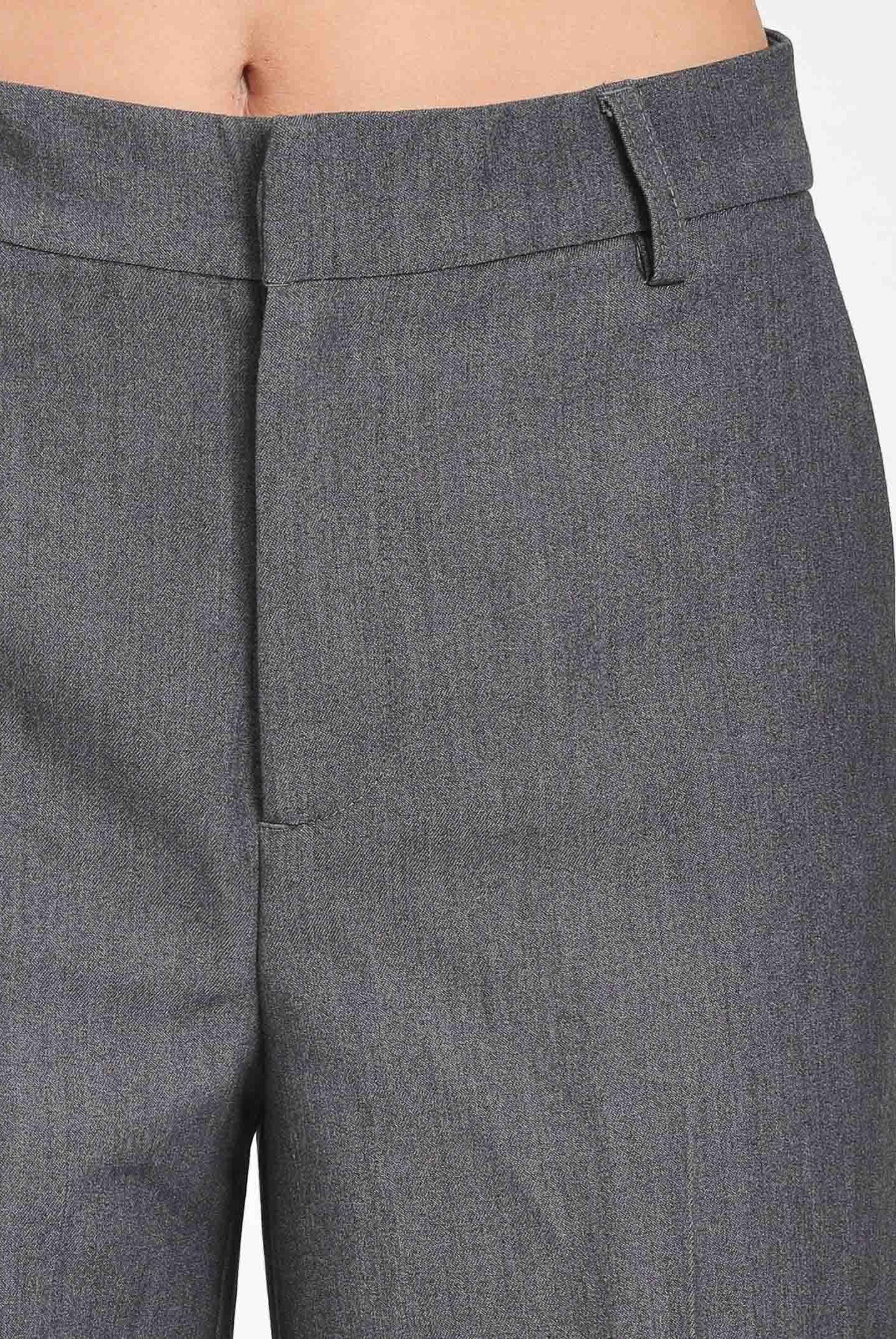 ONLY Pantalone elegante grigio da donna 15318089 DarkGreyMel ONLY