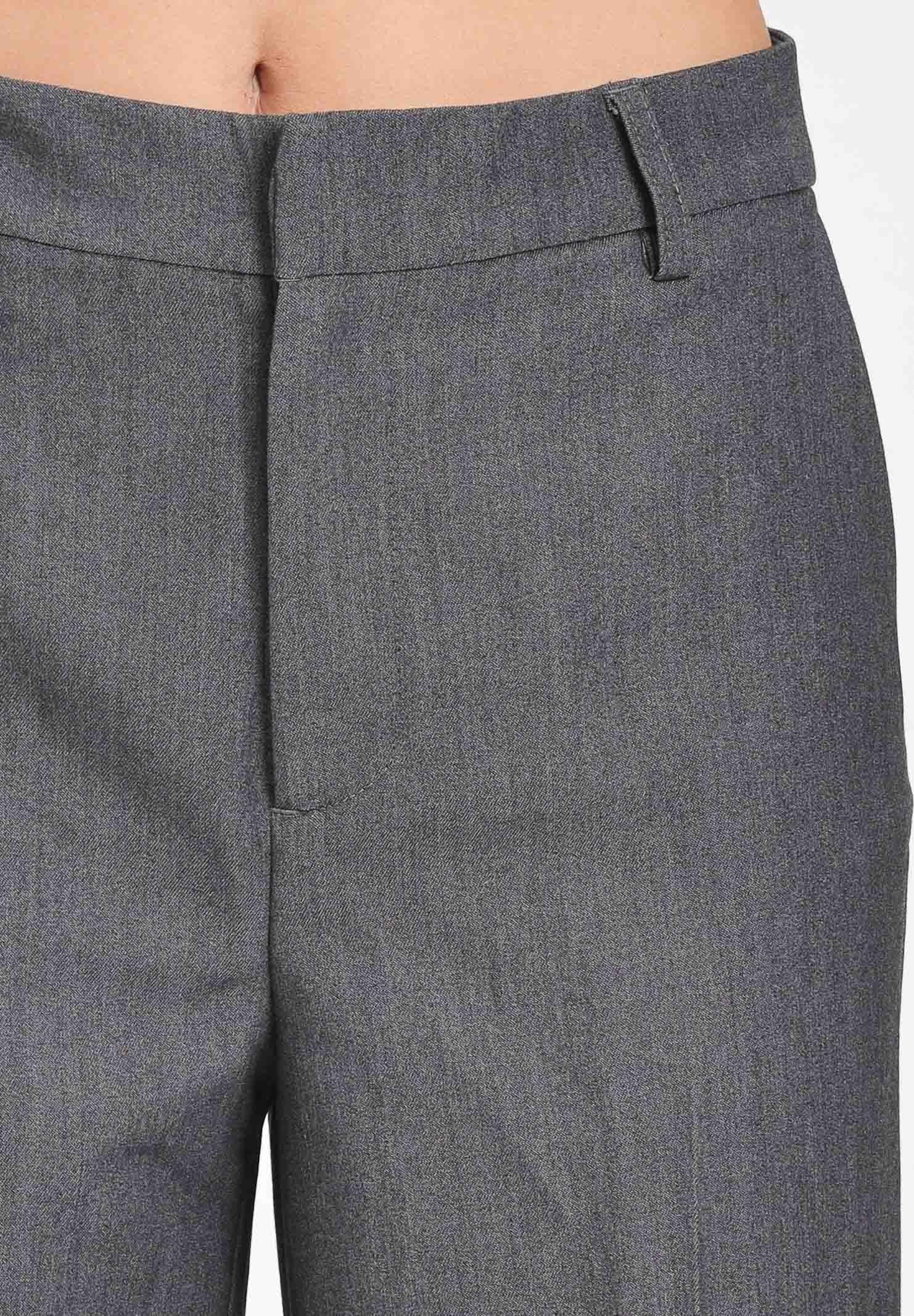 ONLY Pantalone elegante grigio da donna 15318089 DarkGreyMel ONLY